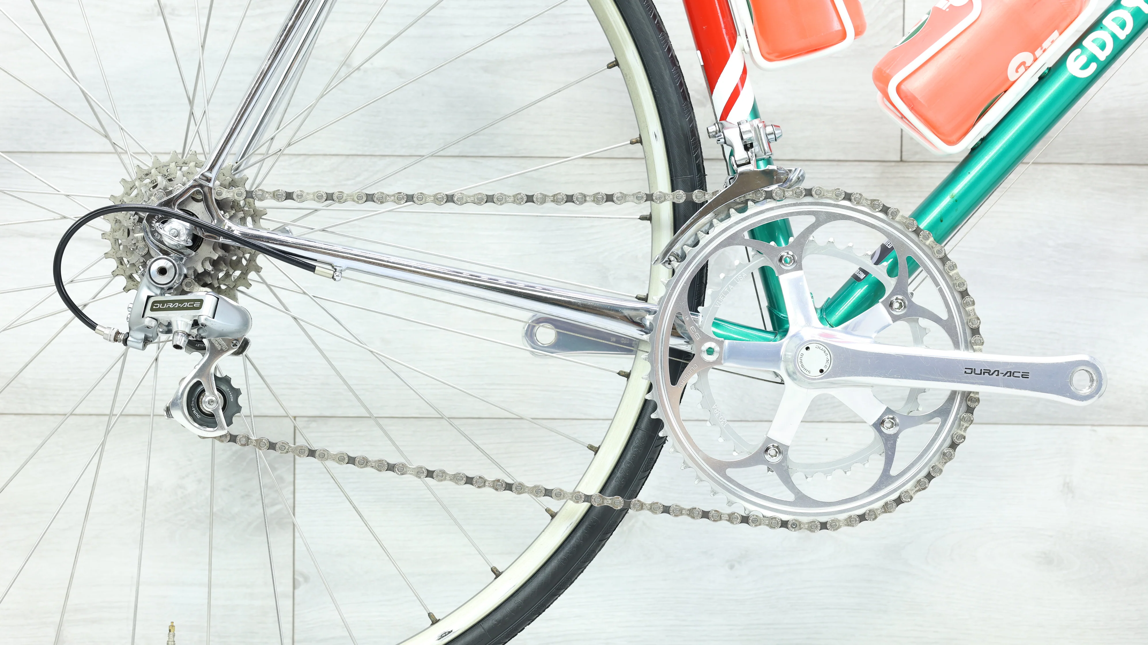 1990 Eddy Merckx Corsa Extra 7-Eleven Road Bike - 55cm - Image 5