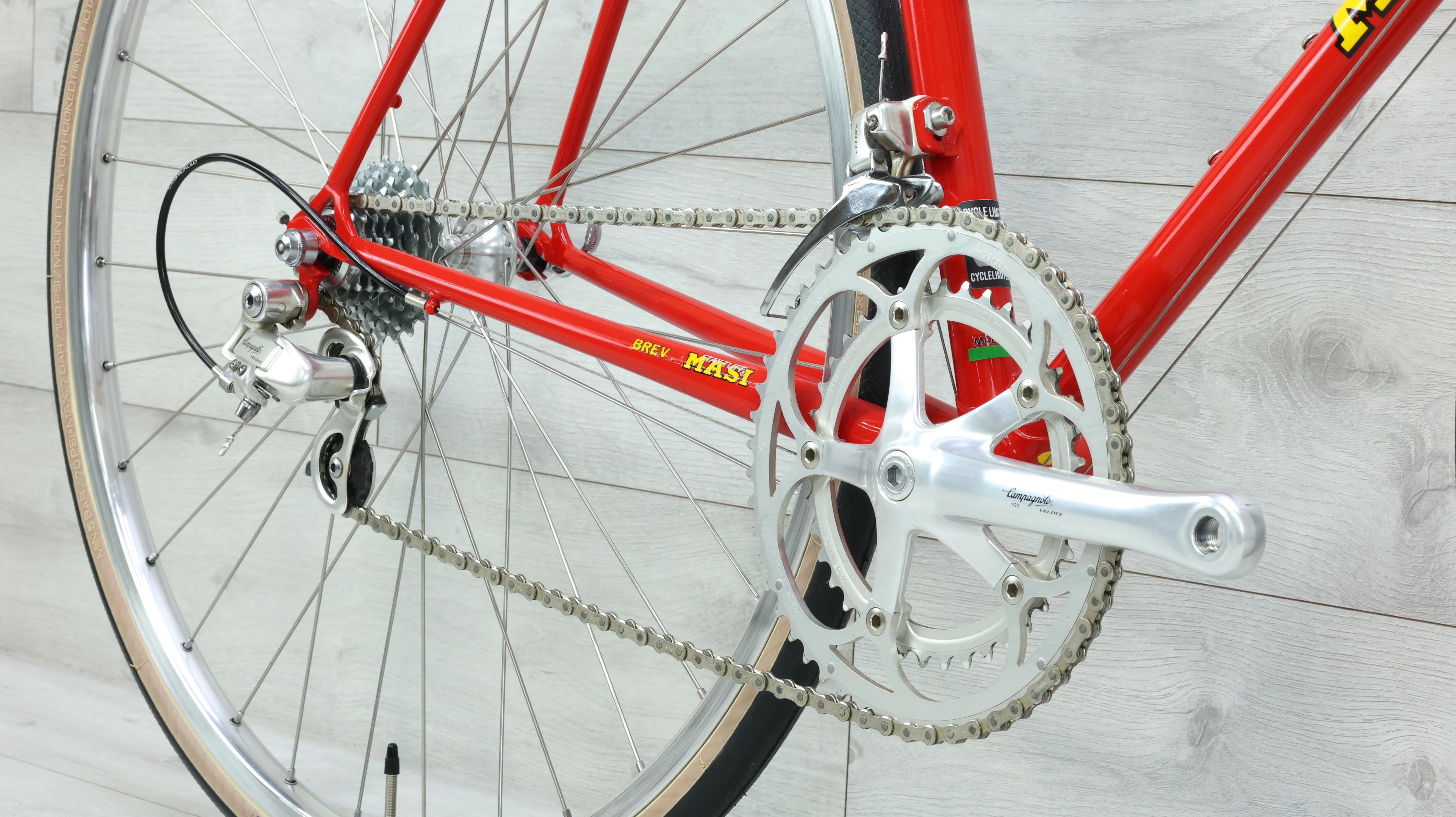 1990 Masi Gran Corsa Campagnolo Road Bike - 54cm - Image 6