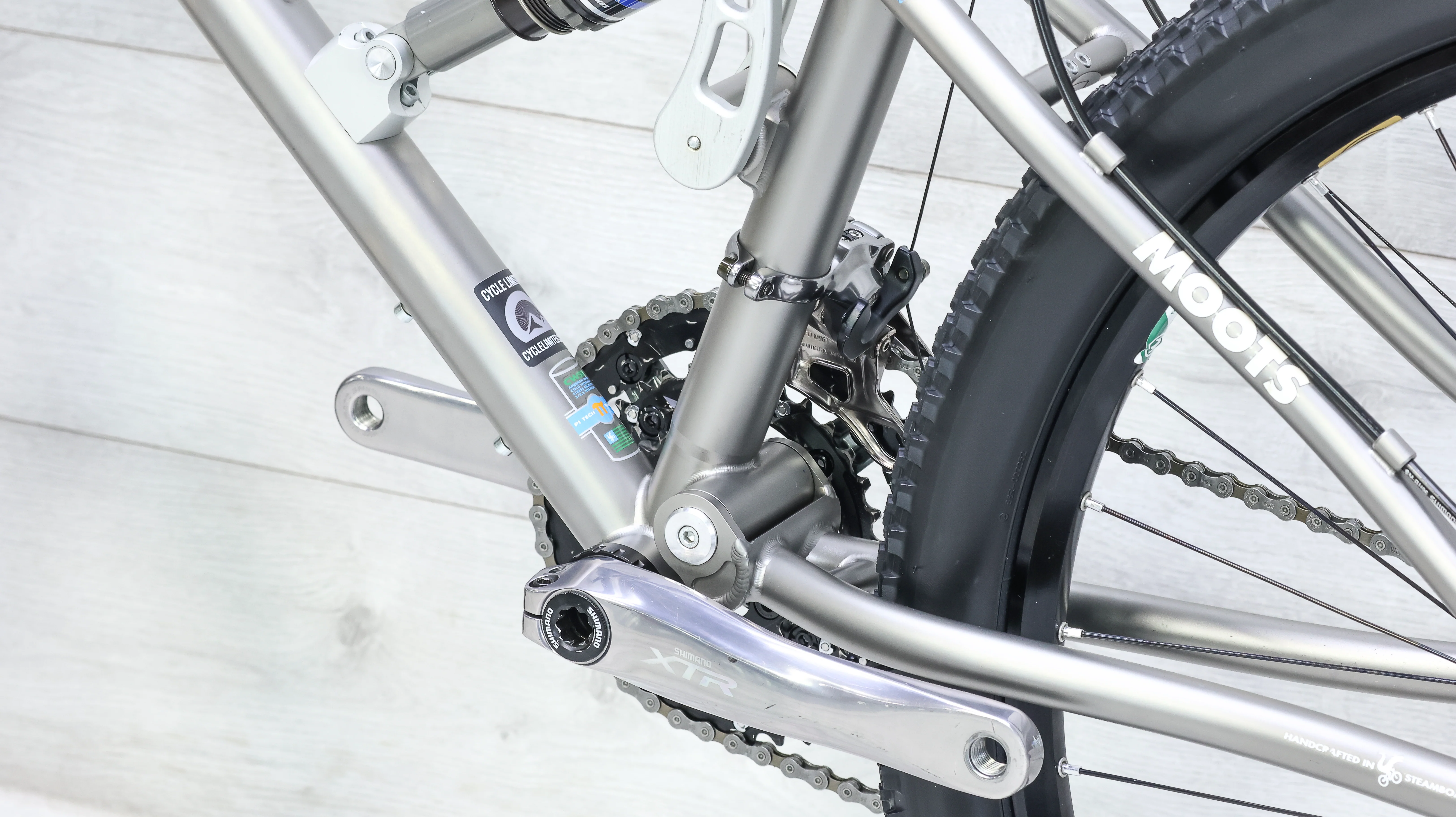 2004 Moots Smoothie Titanium Mountain Bike - 2004, Large (20") - Image 16