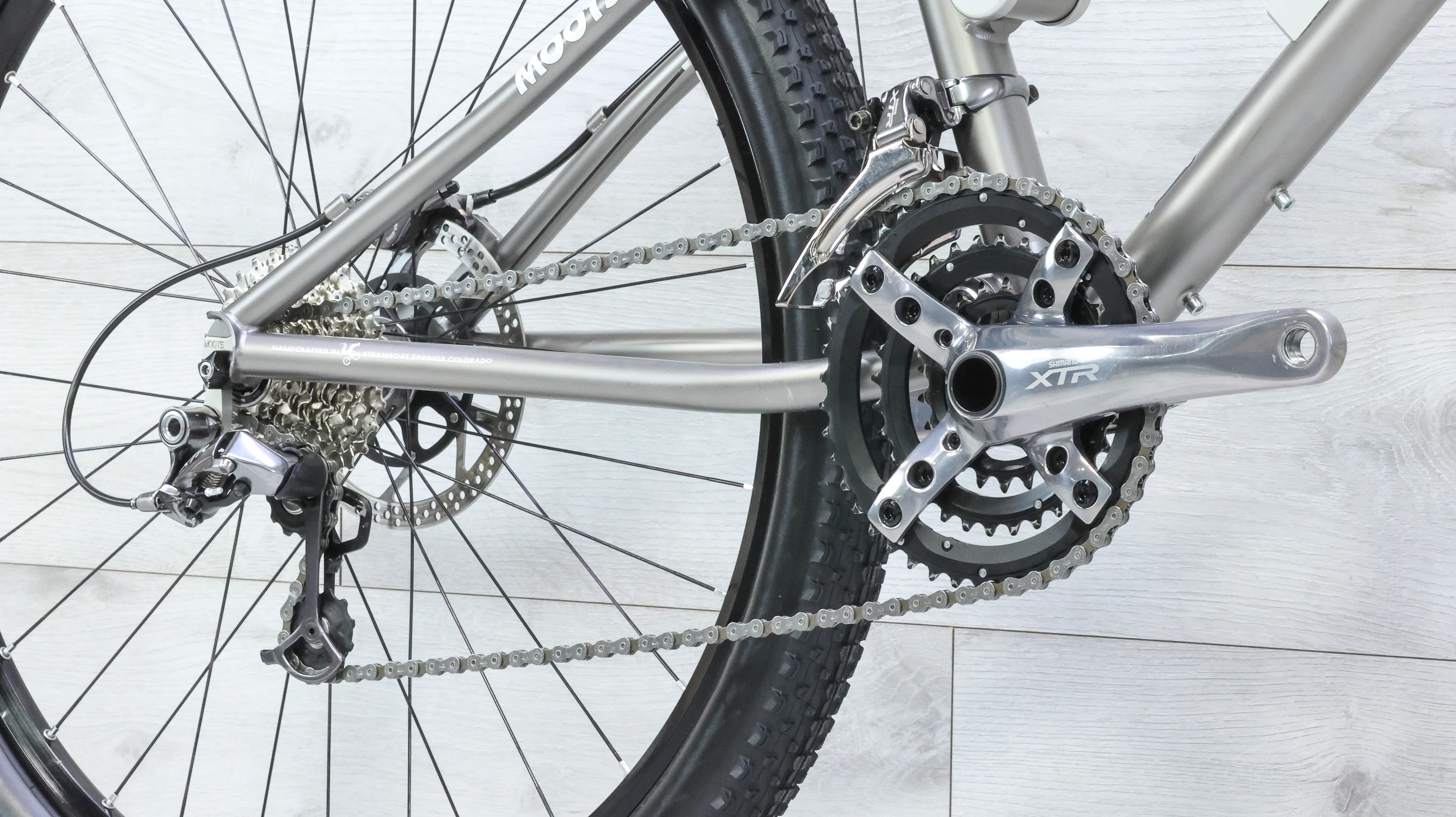 2004 Moots Smoothie Titanium Mountain Bike - 2004, Large (20") - Image 6