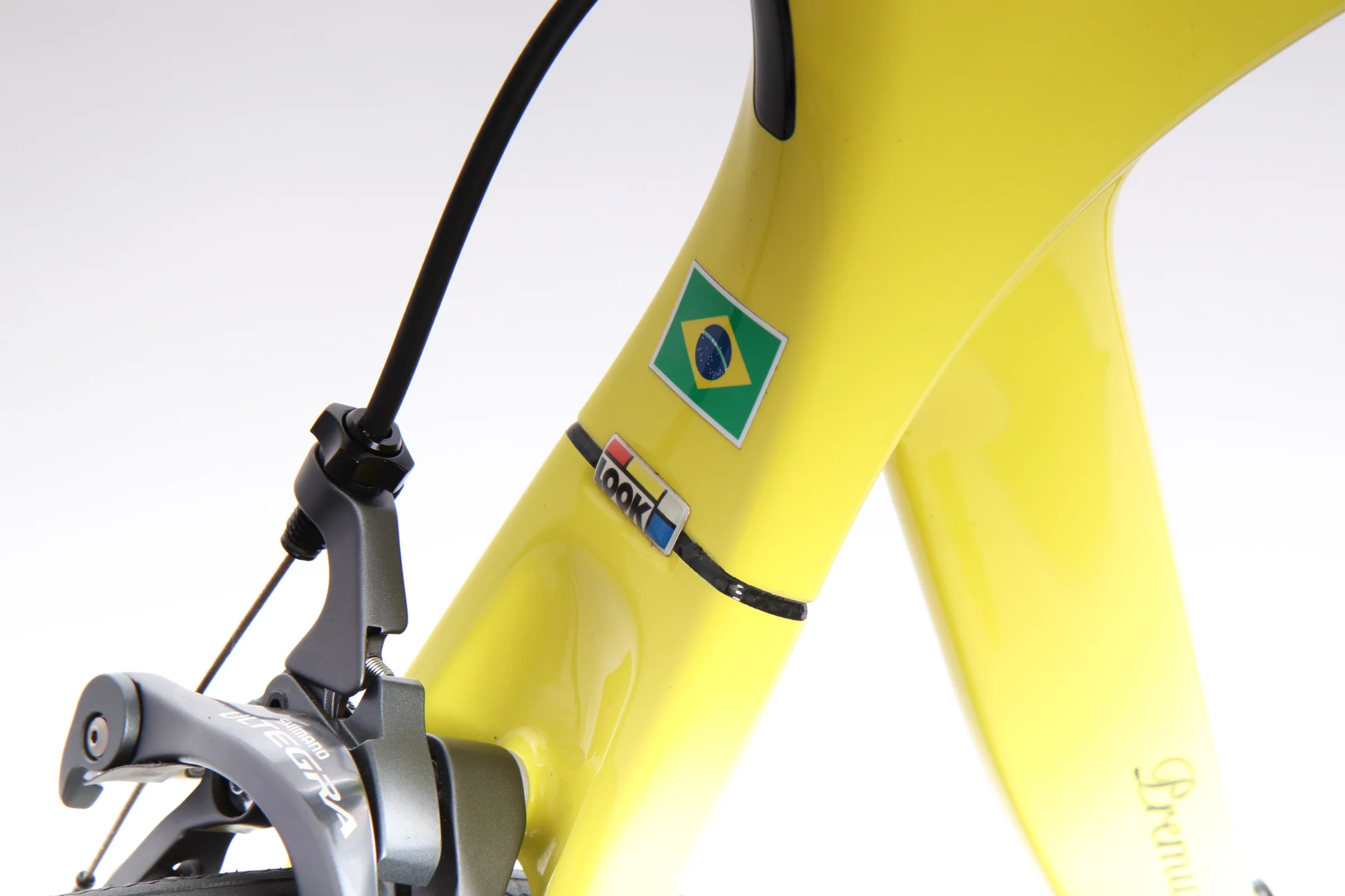 2013 Look 695 Flag Edition Brazil Premium Collection  Road Bike - Large - Image 12