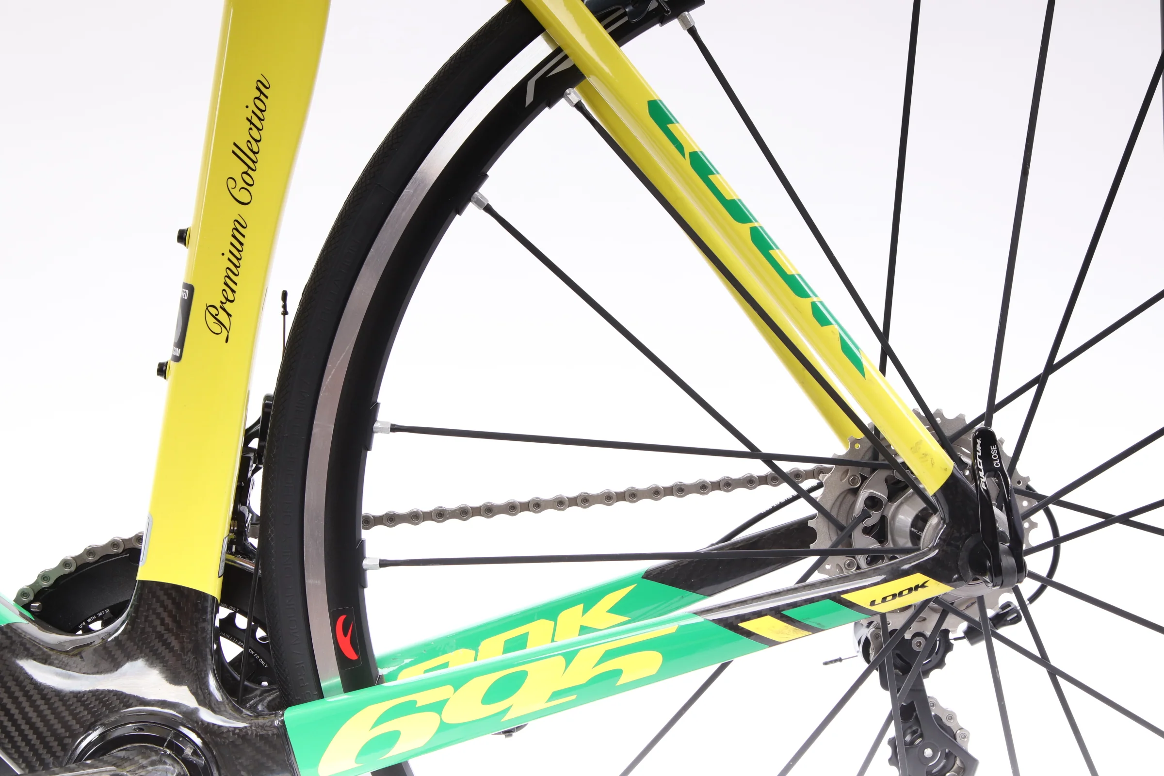 2013 Look 695 Flag Edition Brazil Premium Collection  Road Bike - Large - Image 13