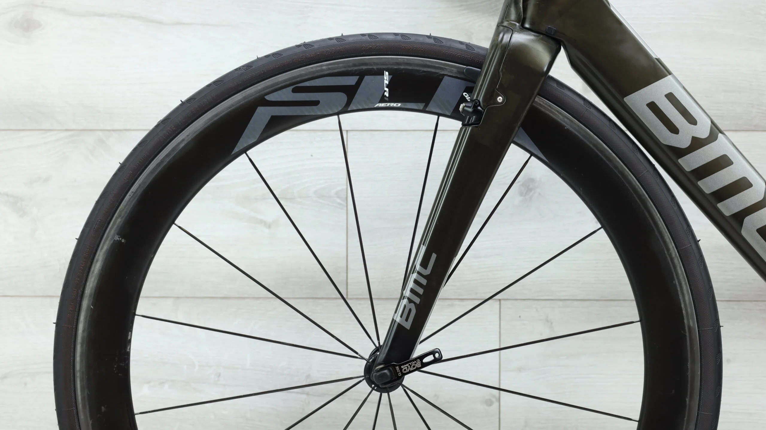 2014 BMC Timemachine TMR01 Road Bike - 54cm - Image 12