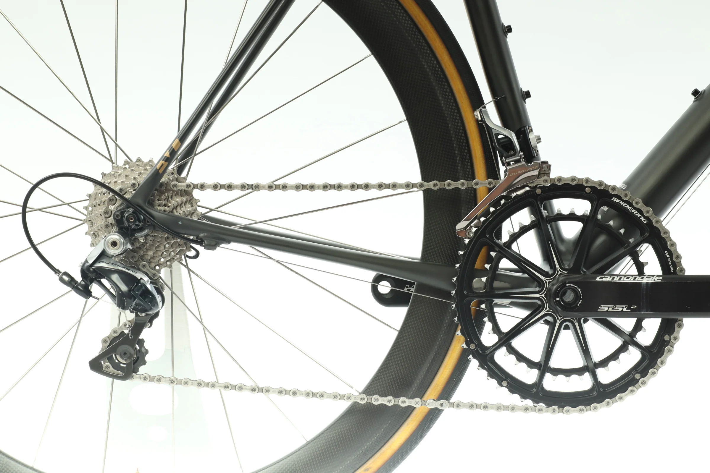 2014 Cannondale SuperSix EVO Black Inc. Road Bike - 52cm - Image 6