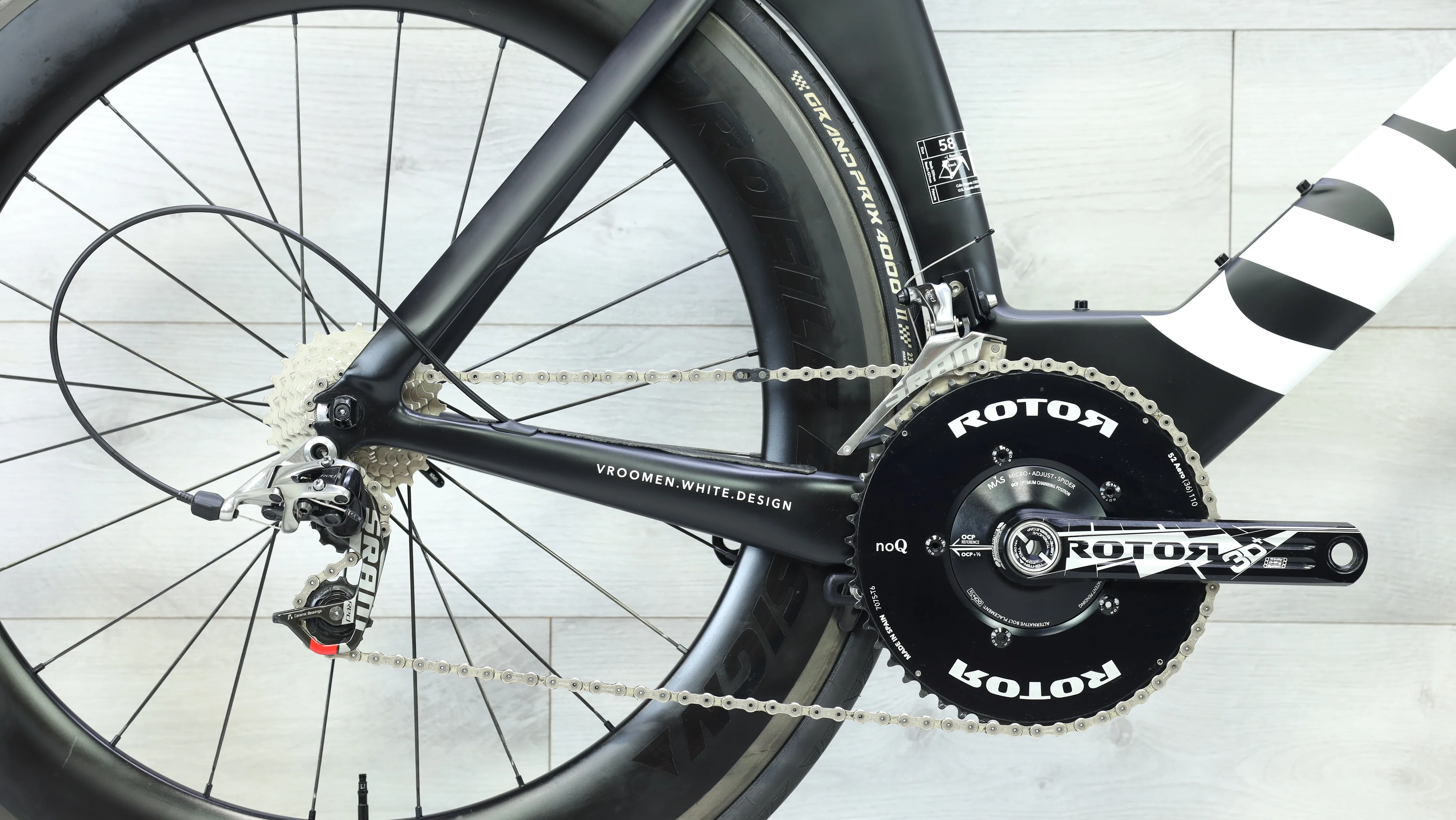 2014 Cervelo P5 SRAM Red Triathlon Bike - 58cm - Image 4