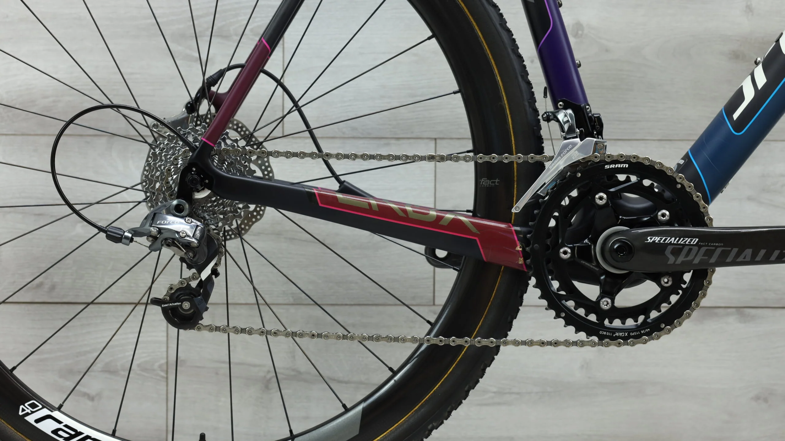 2014 Specialized CruX Pro Race Disc  Cyclocross Bike - 61cm - Image 4