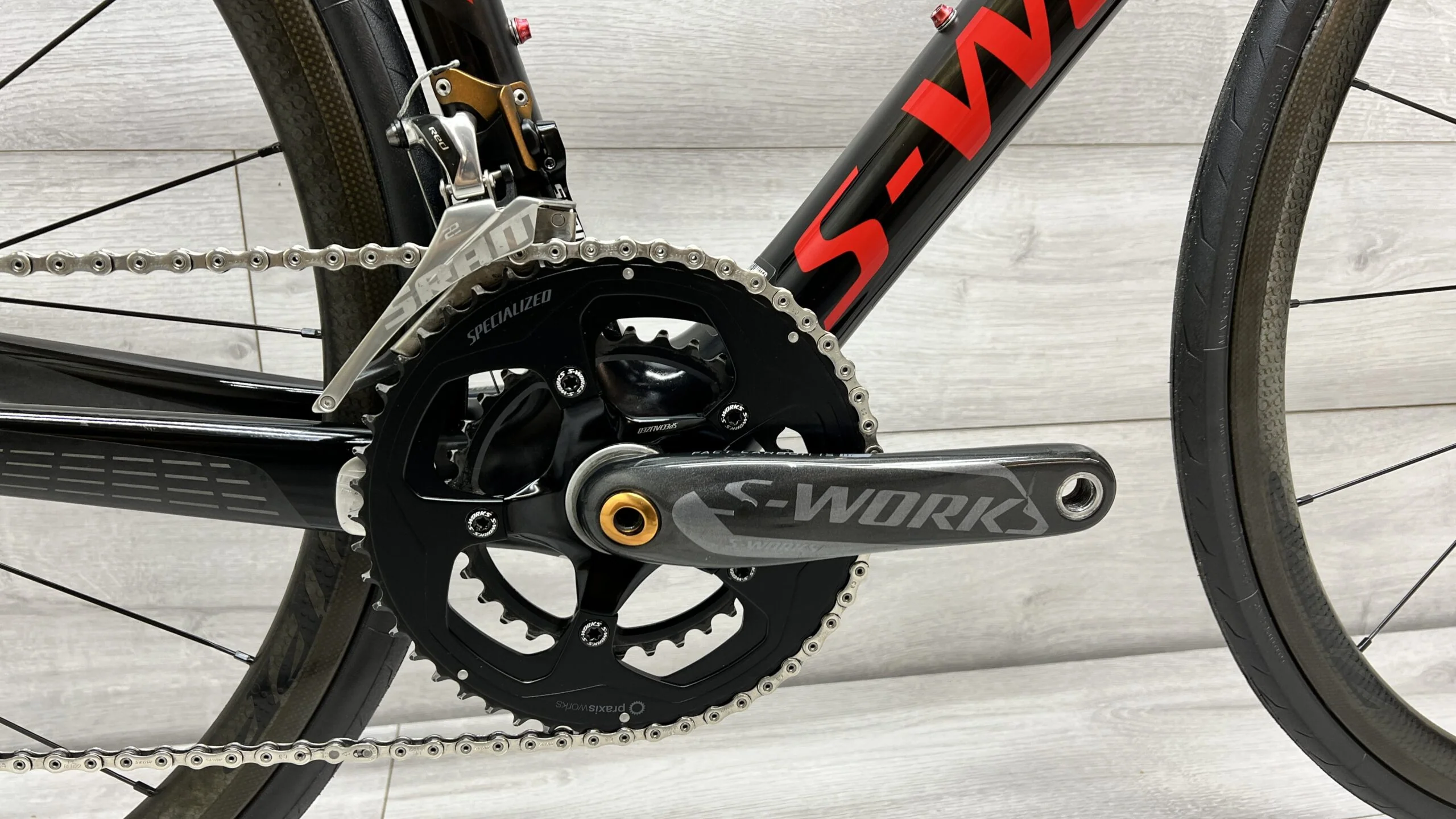 2014 Specialized S-Works Tarmac  Road Bike - 56cm - Image 4