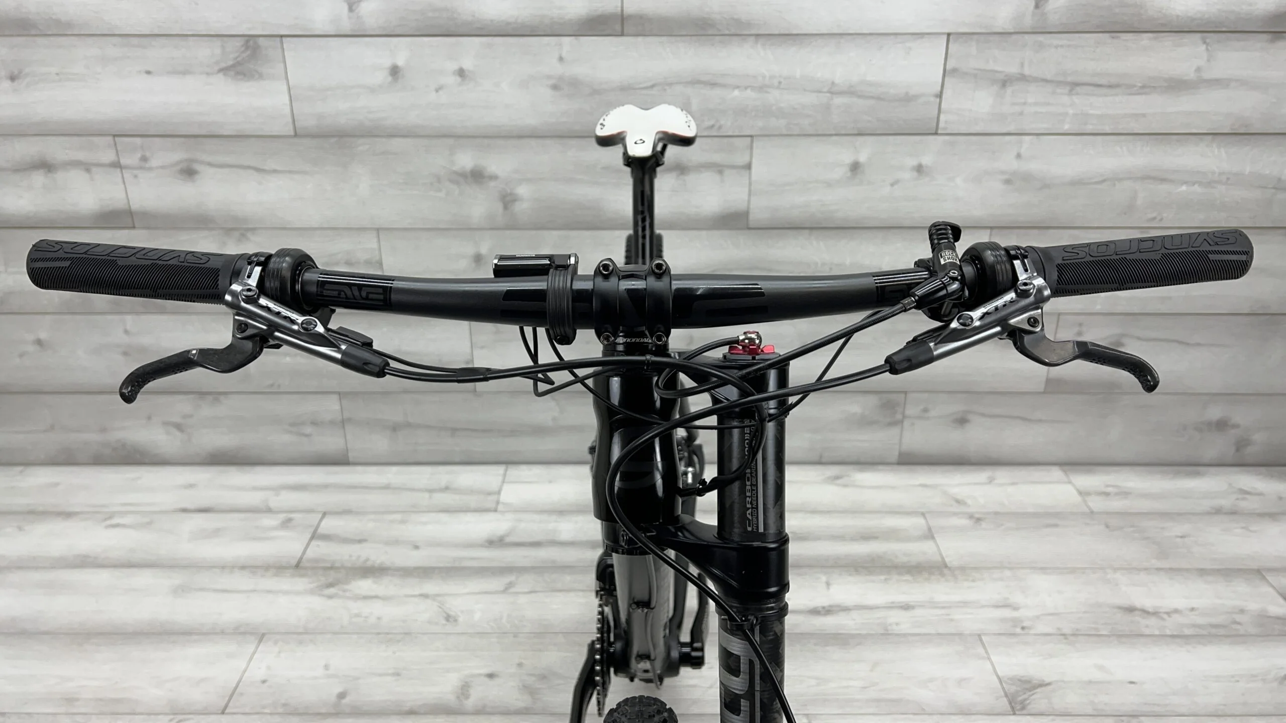 2015 Cannondale F-Si Carbon Black Inc. Mountain Bike - Medium - Image 8