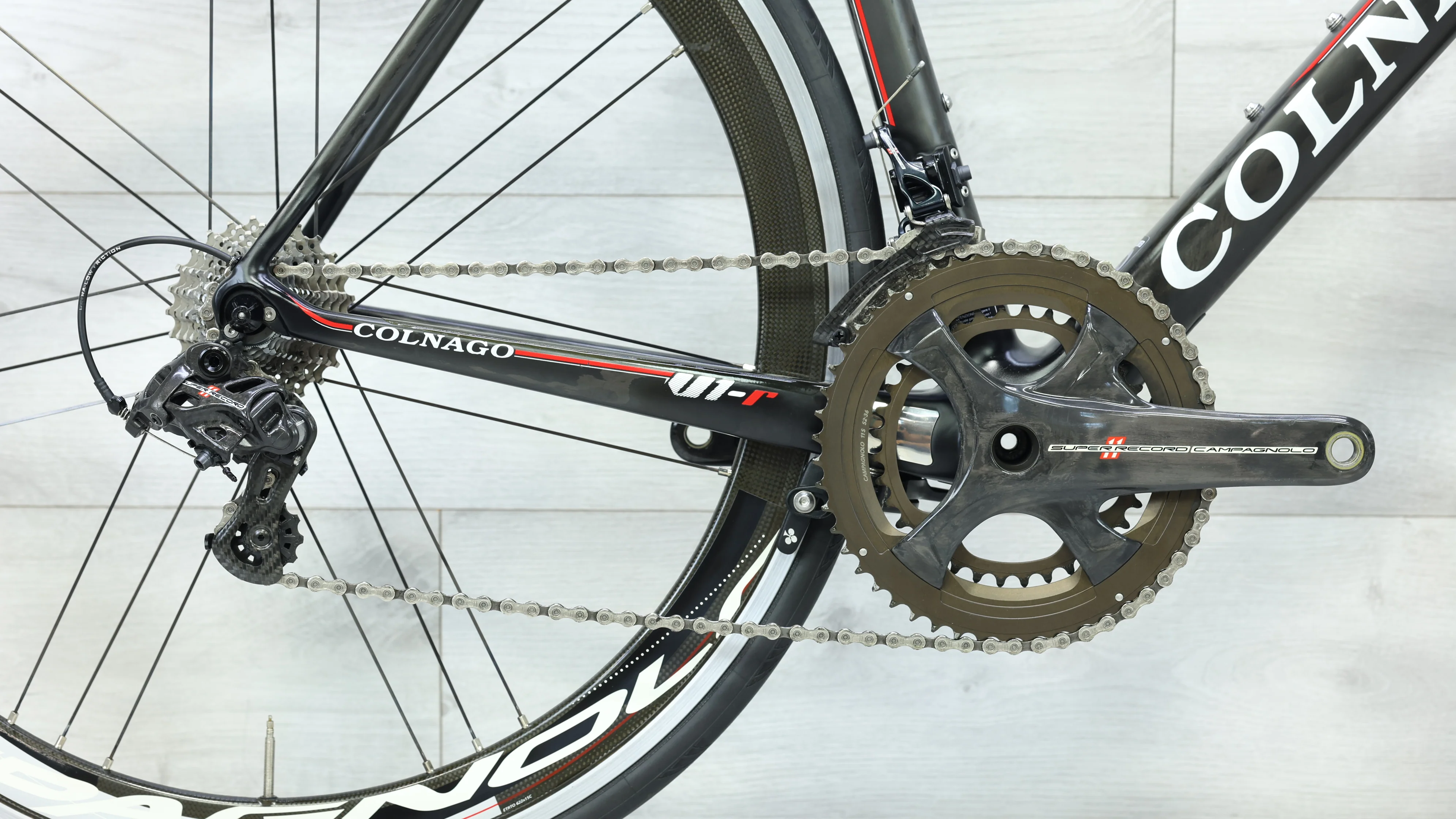 2015 Colnago V1-R Campagnolo Super Record Road Bike - 52s - Image 4