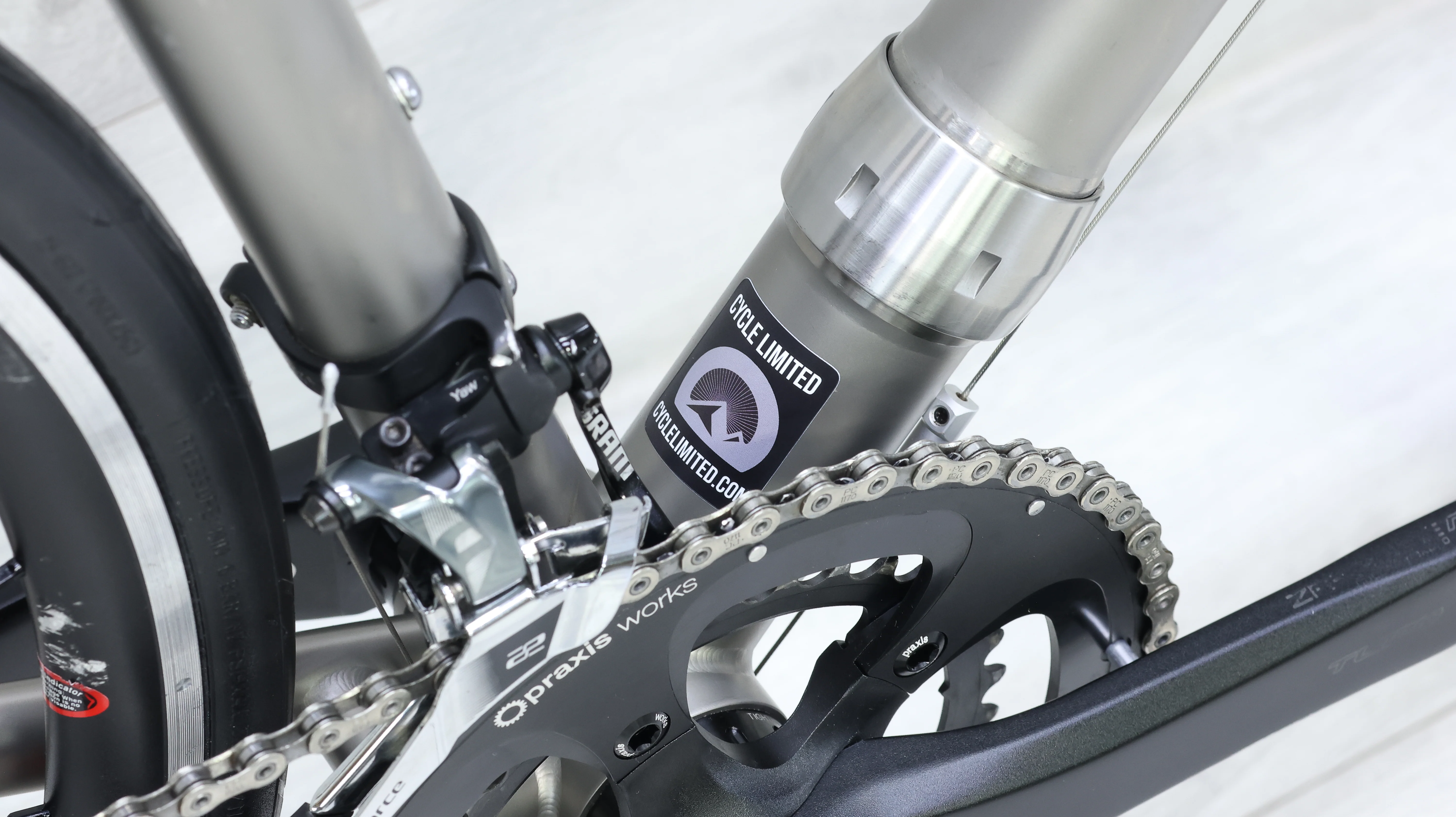 No. 22 Great Divide Titanium S&S Road Bike - 2015, 48cm - Image 3