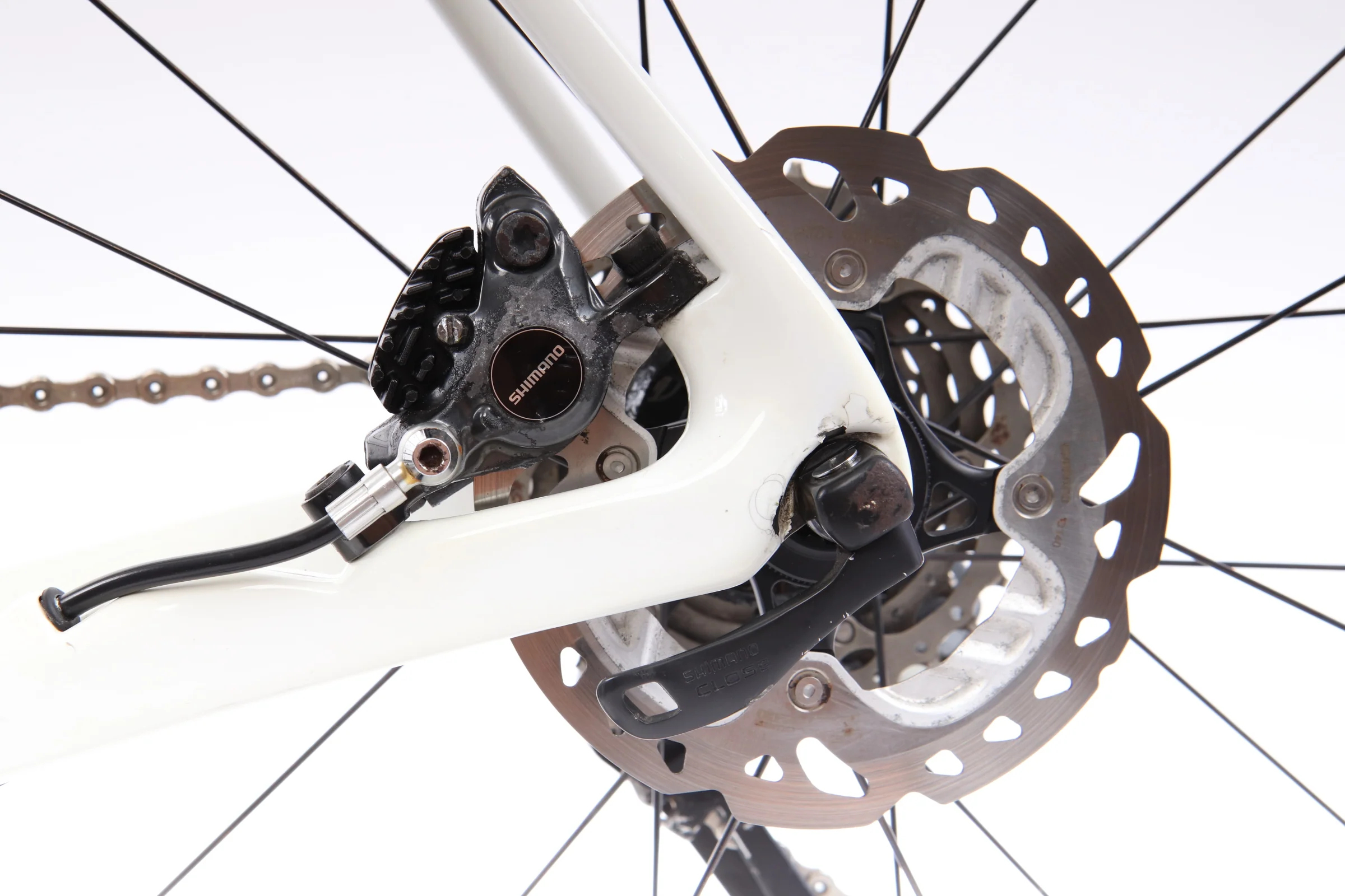 2015 SPECIALIZED ROUBAIX SL4 PRO DISC RACE DI2  Road Bike - 56CM - Image 15