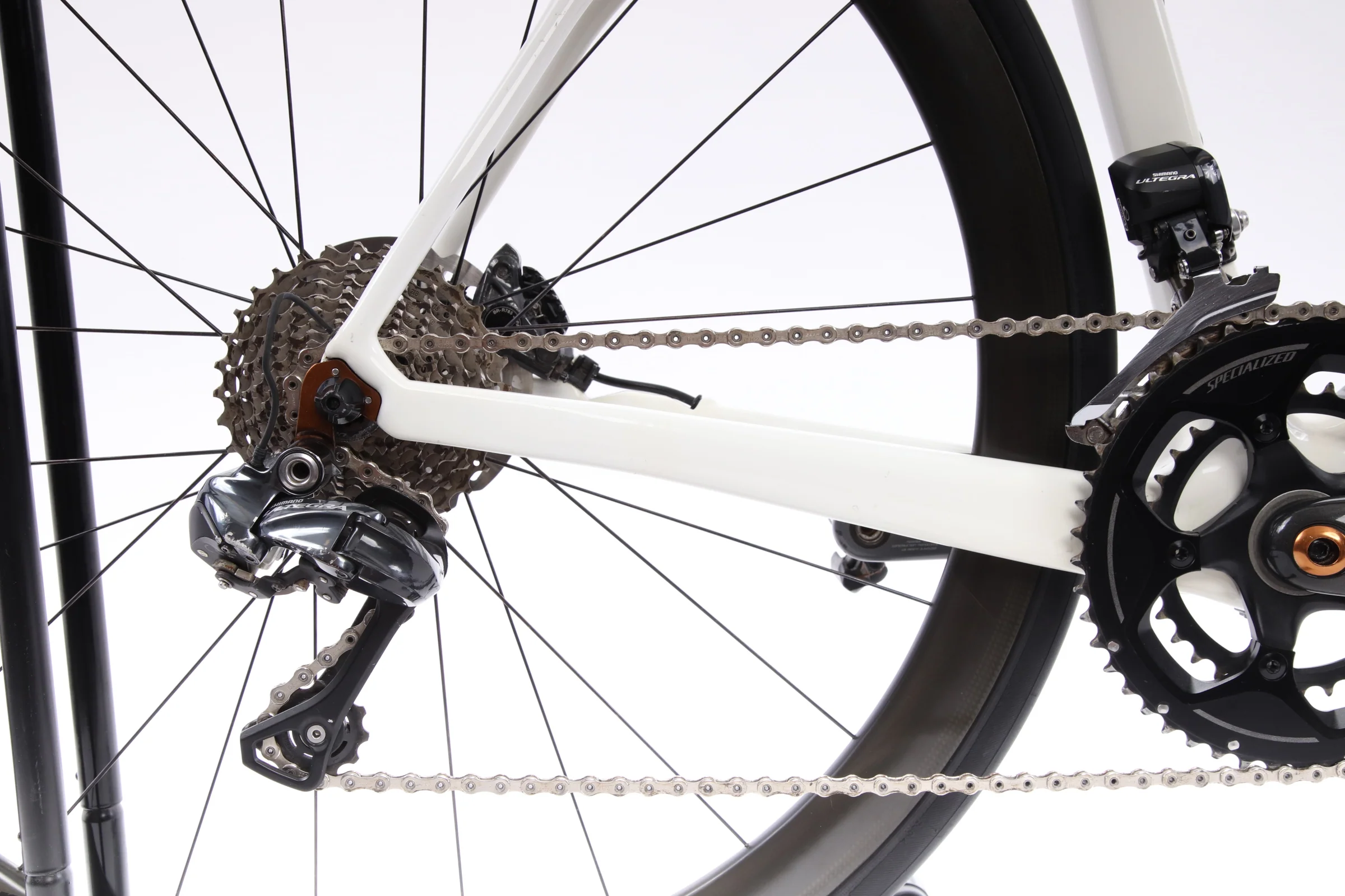 2015 SPECIALIZED ROUBAIX SL4 PRO DISC RACE DI2  Road Bike - 56CM - Image 6
