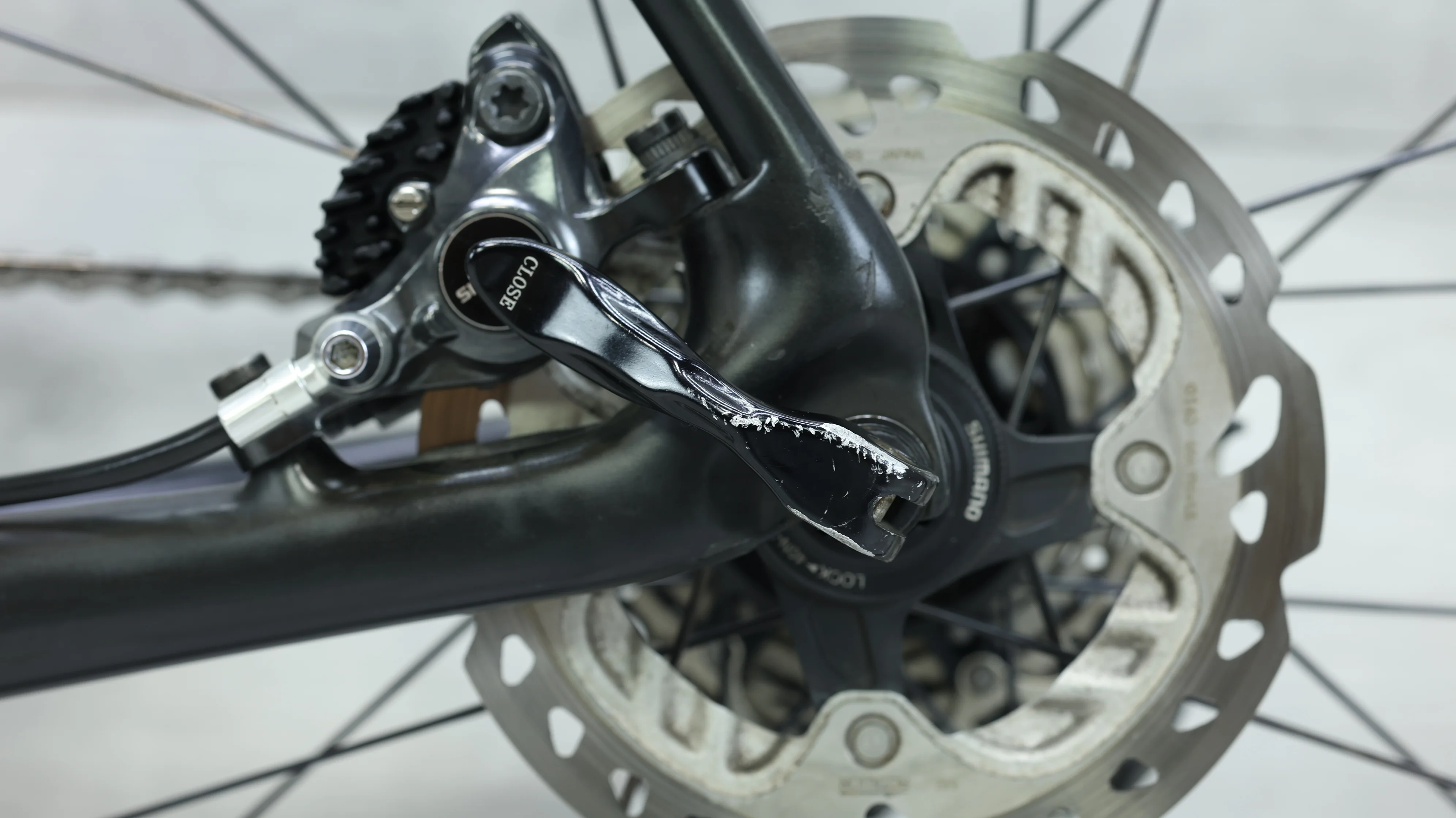 2015 Specialized S-Works Tarmac Di2 Disc Road Bike - 56cm - Image 17