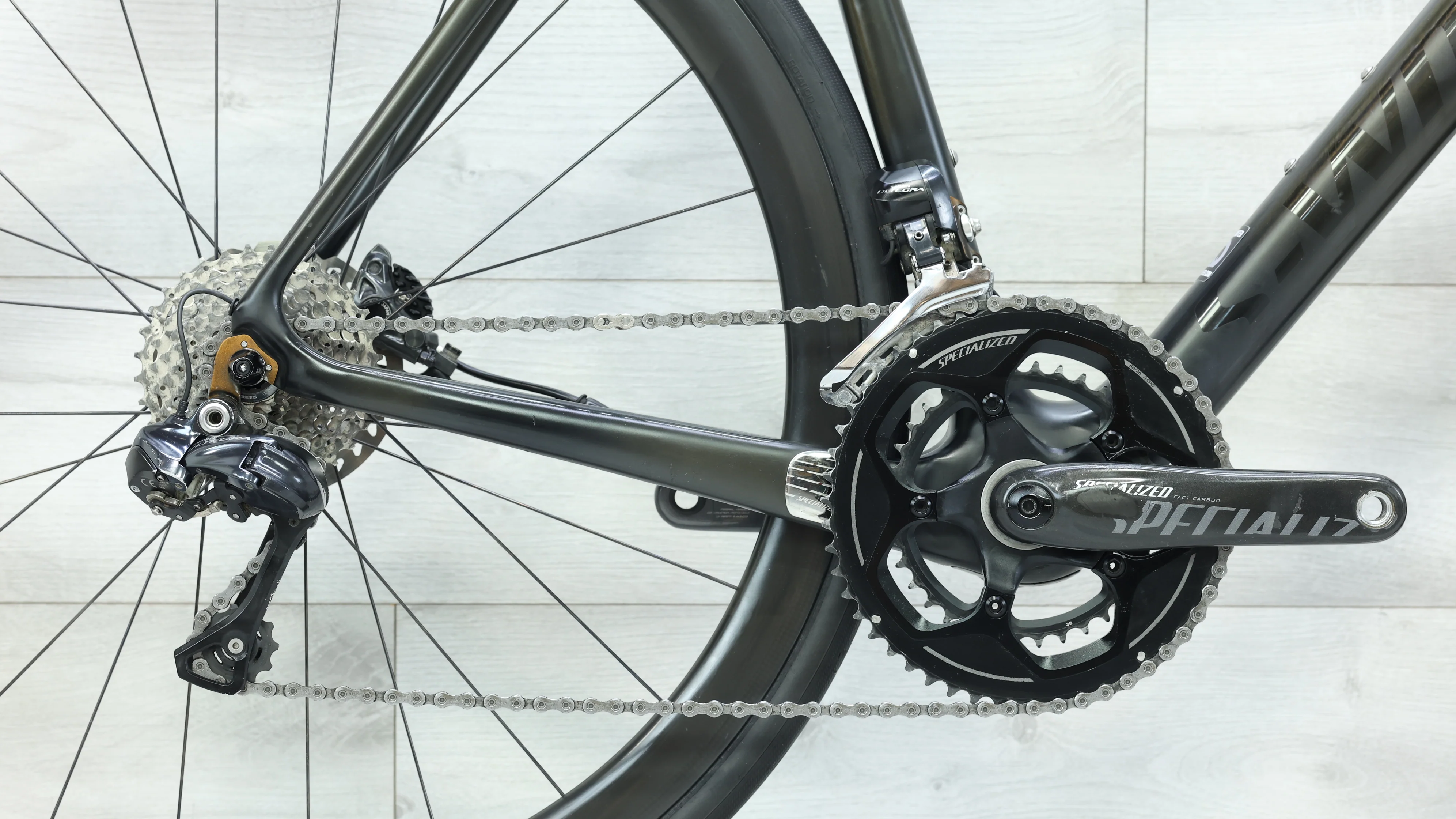 2015 Specialized S-Works Tarmac Di2 Disc Road Bike - 56cm - Image 5