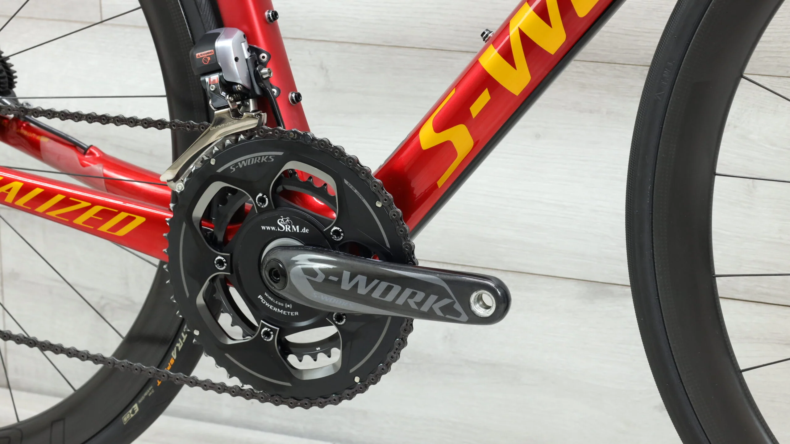 2015 Specialized S-Works Tarmac Disc  Road Bike - 56cm - Image 5