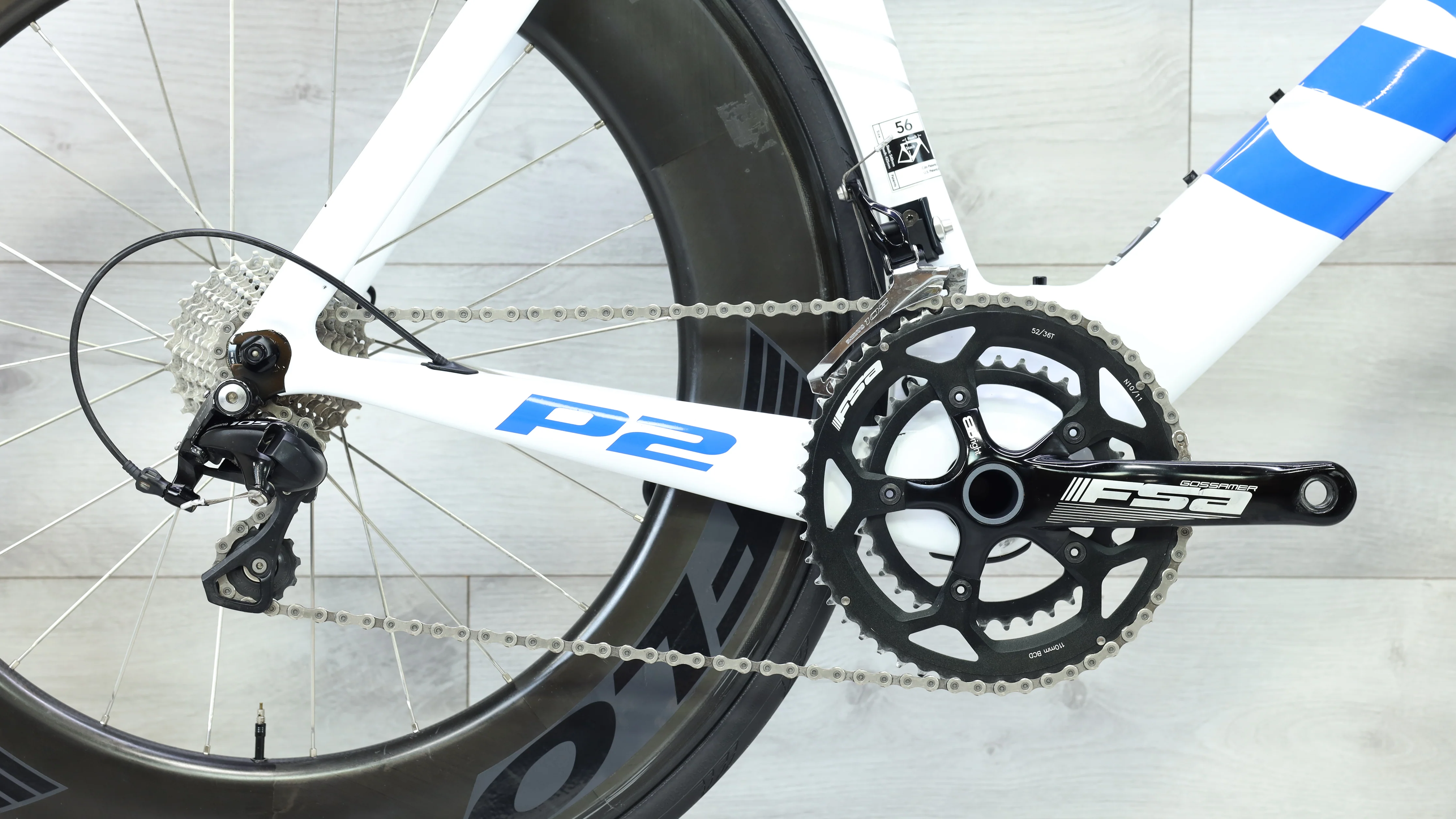 2016 Cervelo P2 Triathlon Bike - 56cm - Image 4