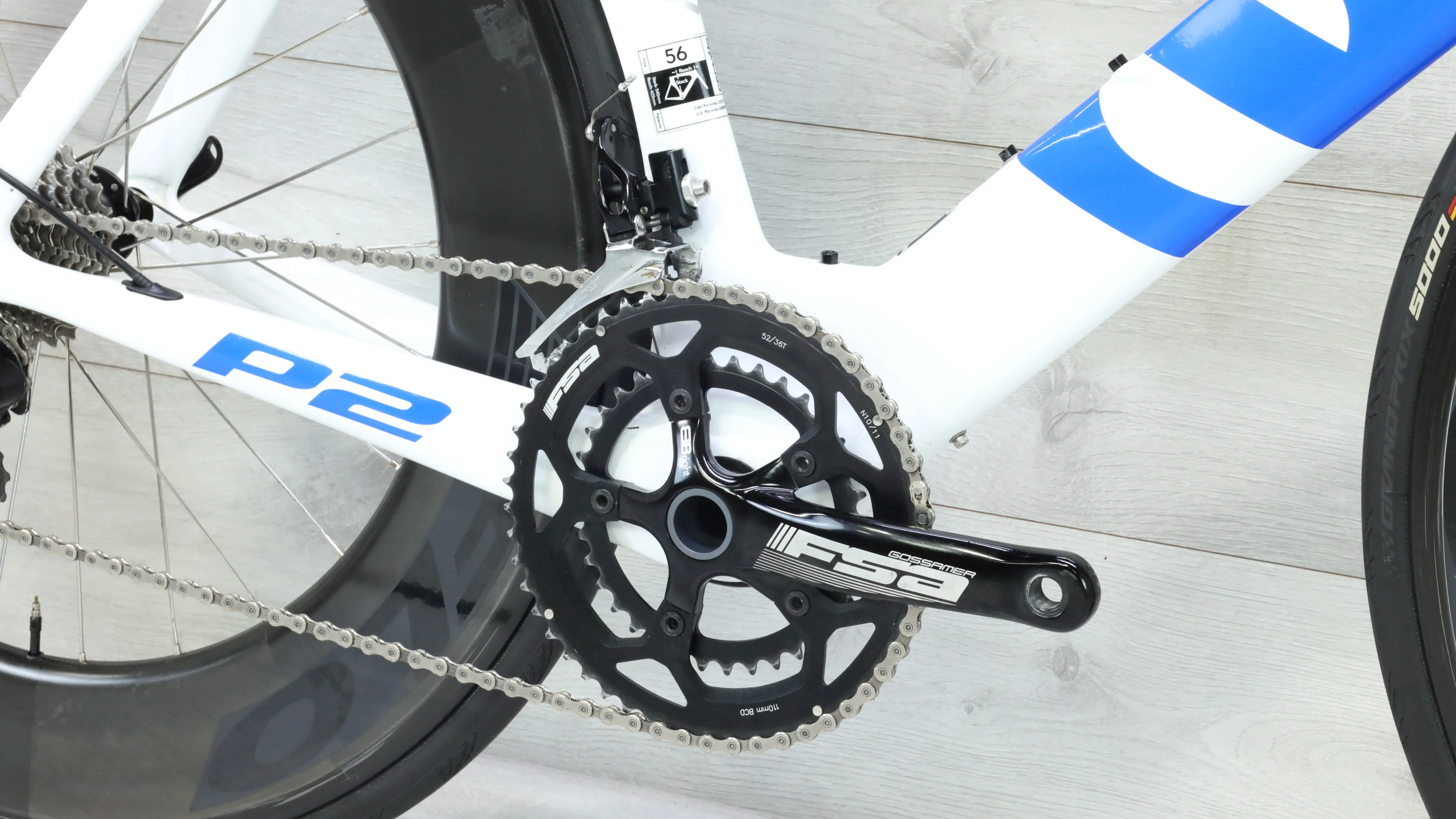2016 Cervelo P2 Triathlon Bike - 56cm - Image 5