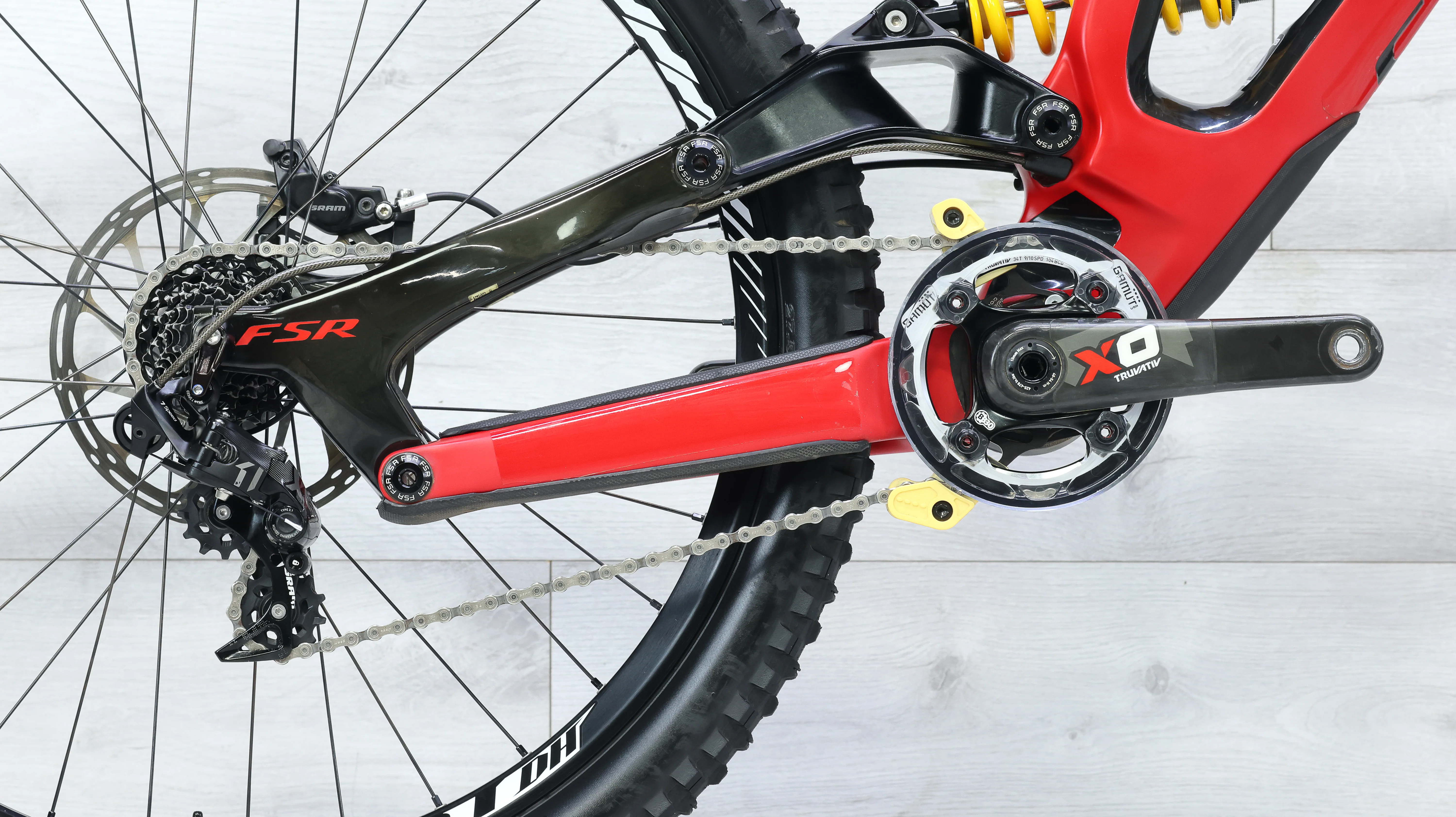 2016 Specialized S-Works Demo 8 Mountain Bike - Medium - Image 5