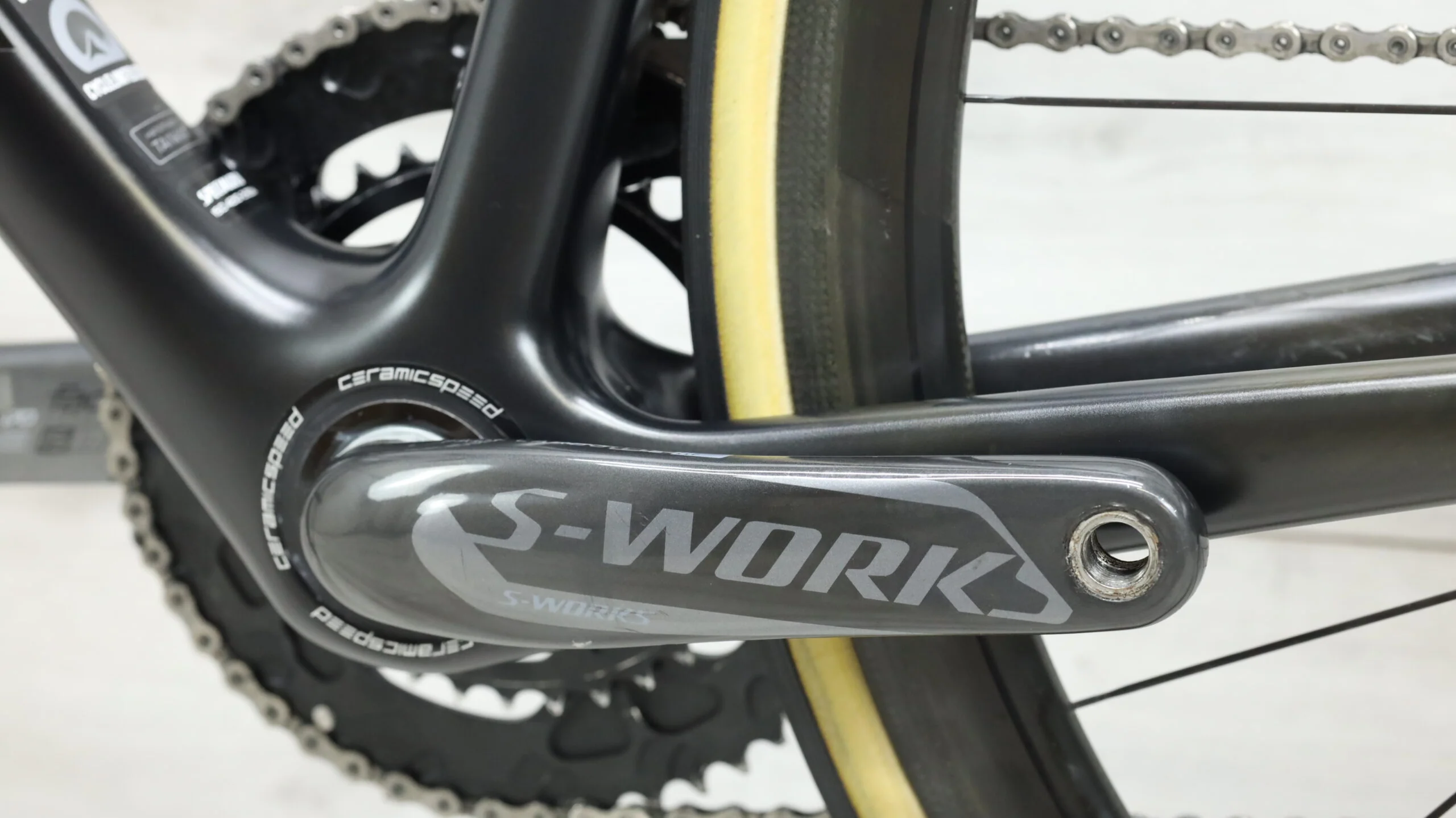 2016 Specialized S-Works Tarmac Di2 Road Bike - 52cm - Image 6