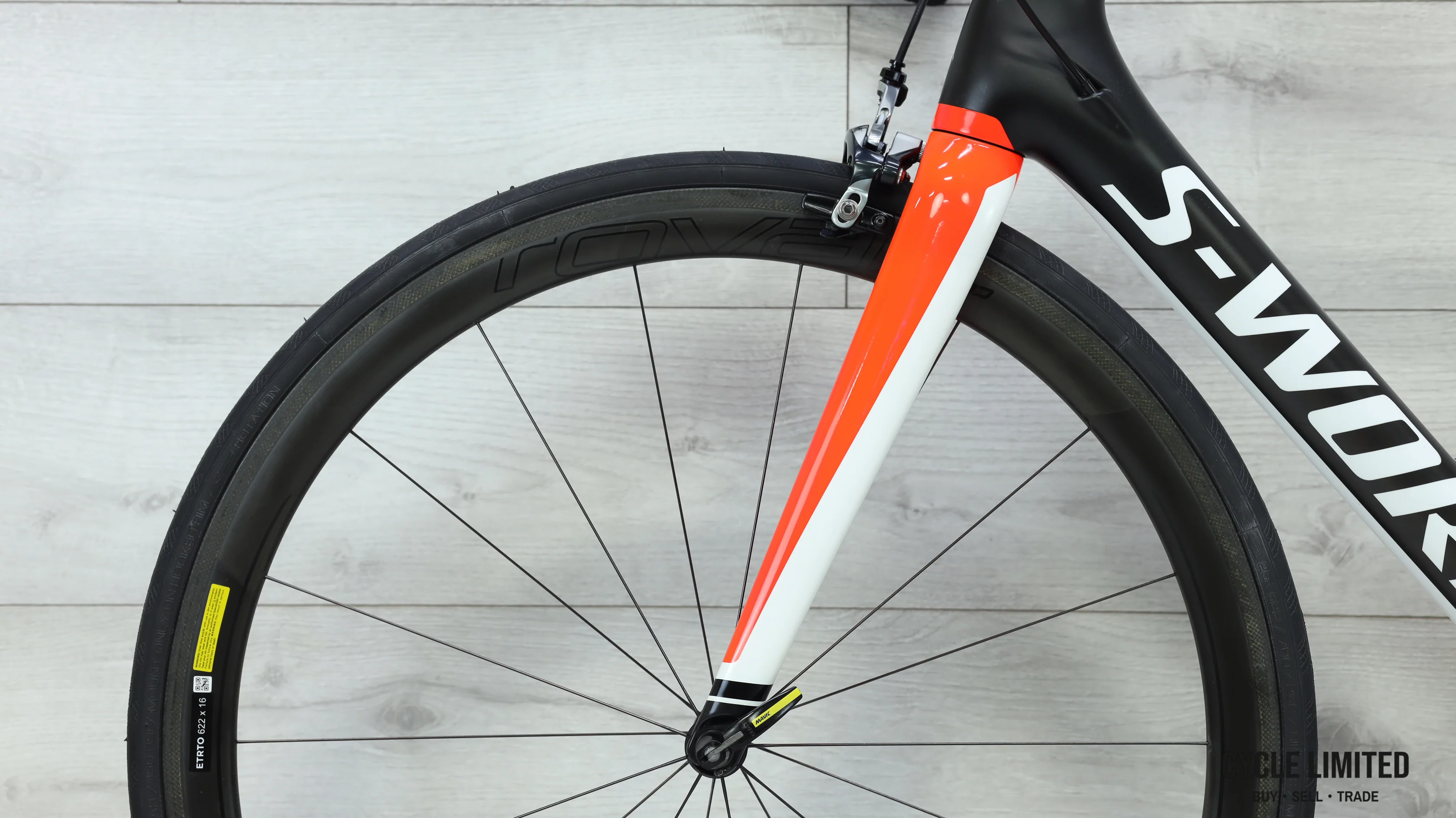 2016 Specialized S-Works Tarmac Dura-Ace Road Bike - 58cm - Image 12