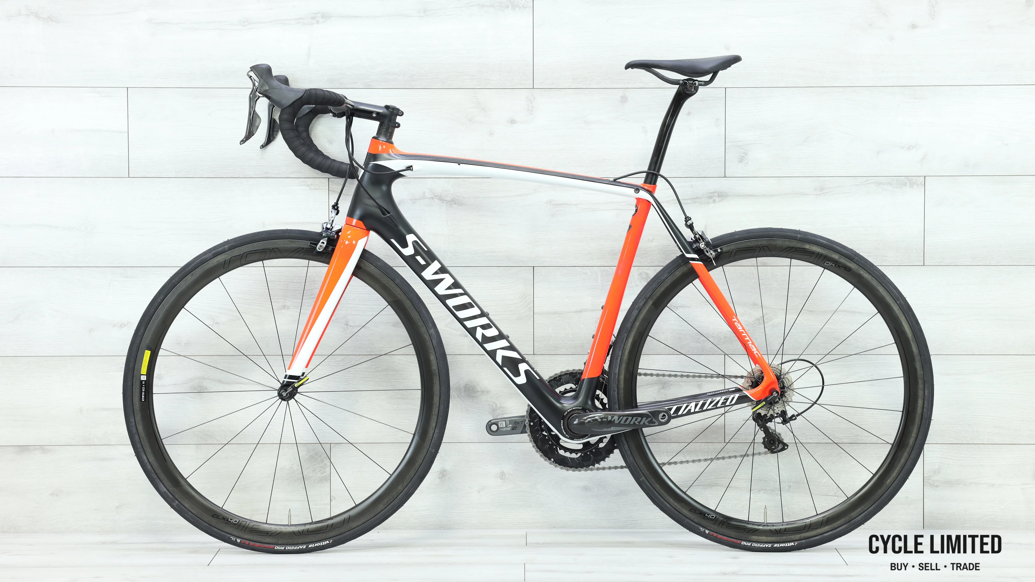 2016 Specialized S-Works Tarmac Dura-Ace Road Bike - 58cm - Image 2