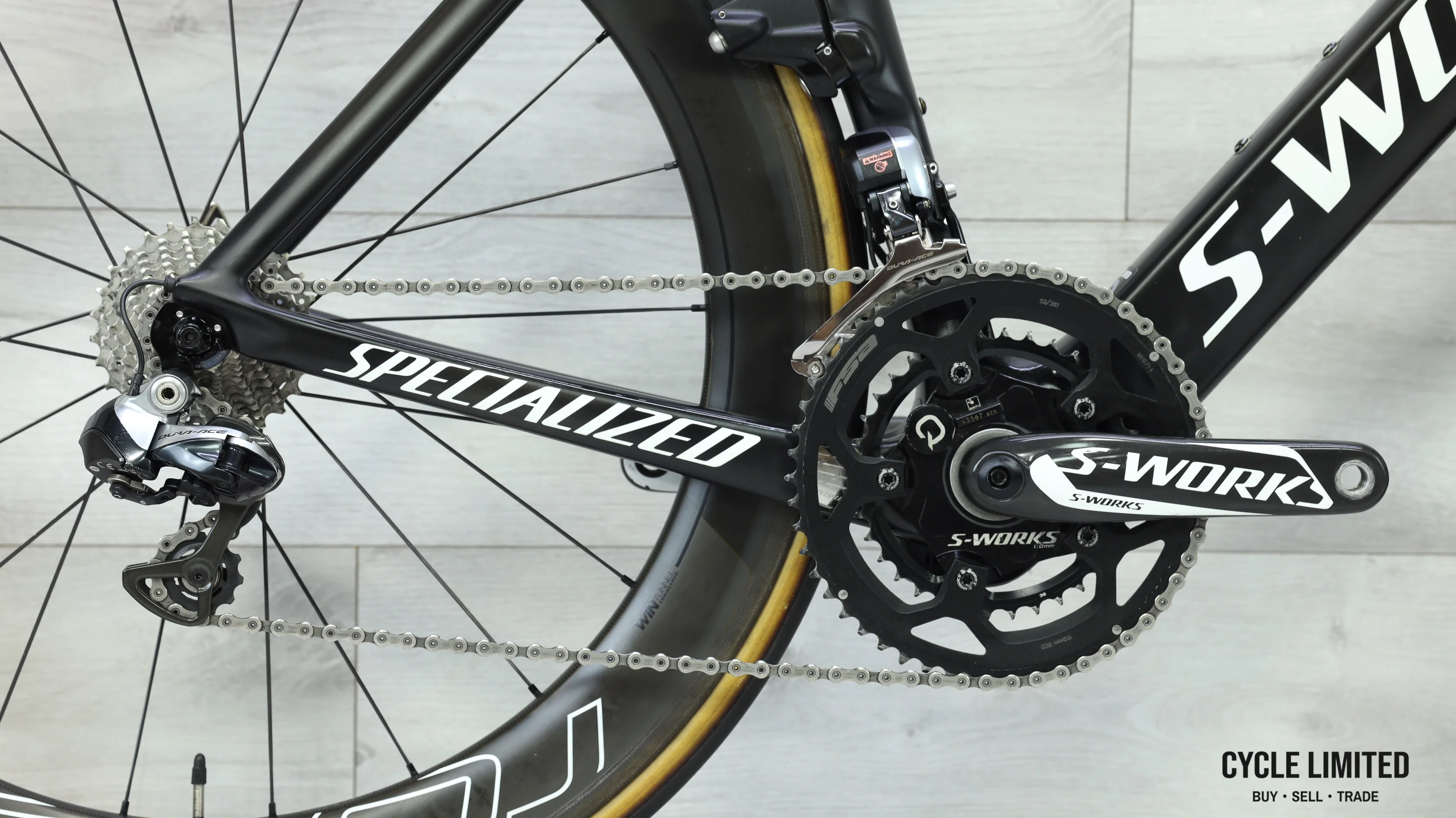 2016 Specialized S-Works Venge ViAS Di2 Road Bike - 56cm - Image 4
