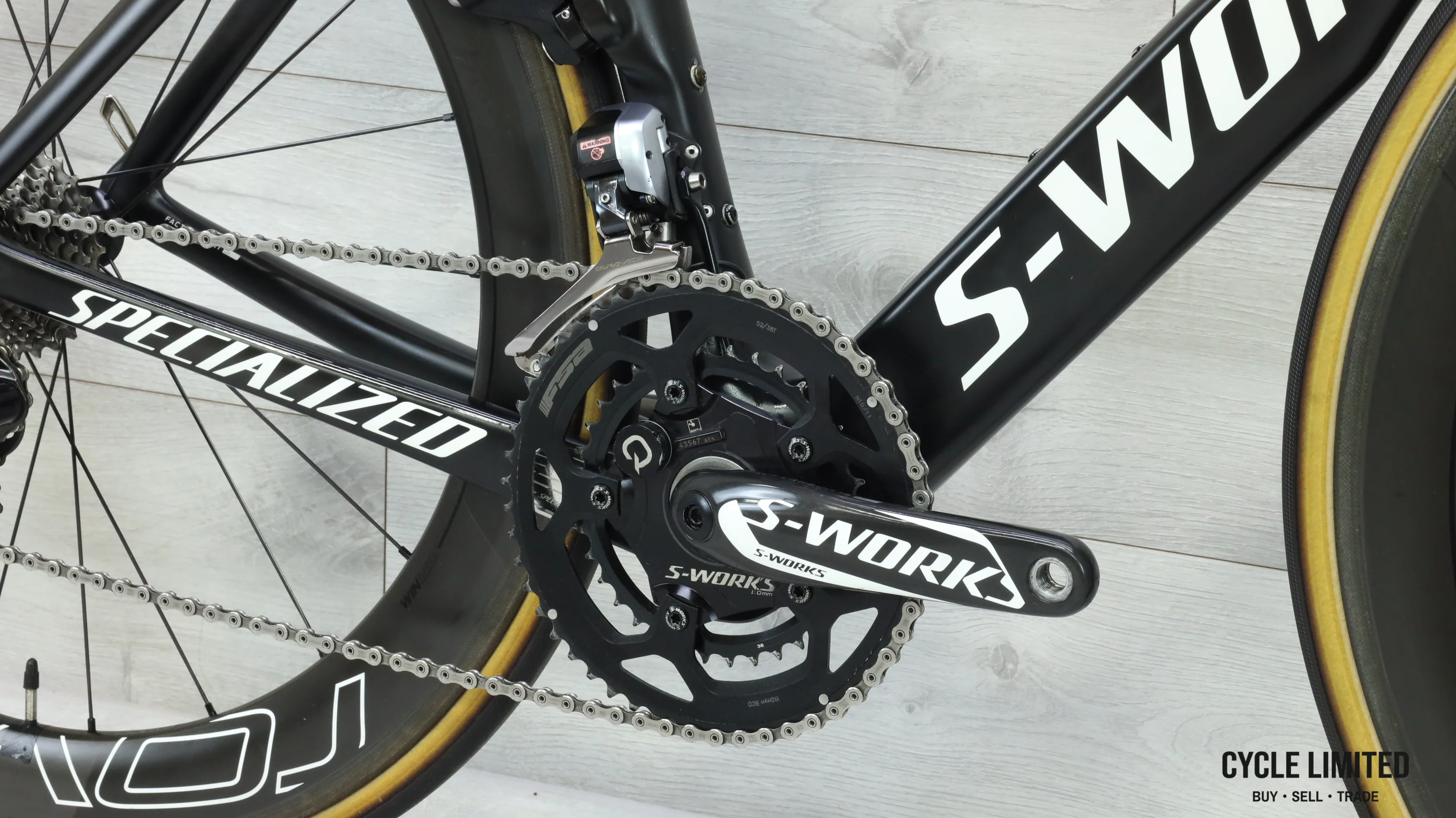 2016 Specialized S-Works Venge ViAS Di2 Road Bike - 56cm - Image 5