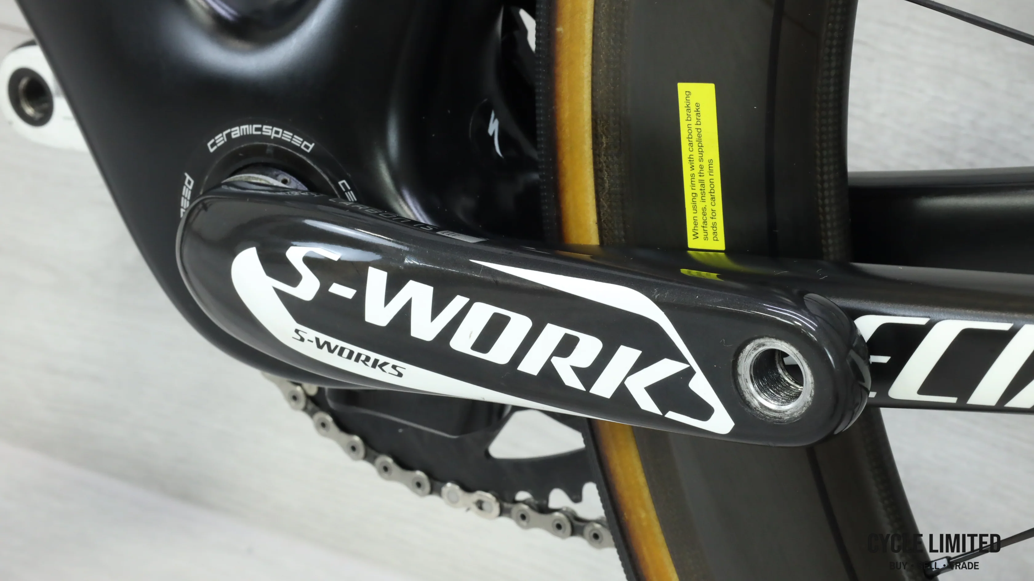 2016 Specialized S-Works Venge ViAS Di2 Road Bike - 56cm - Image 6