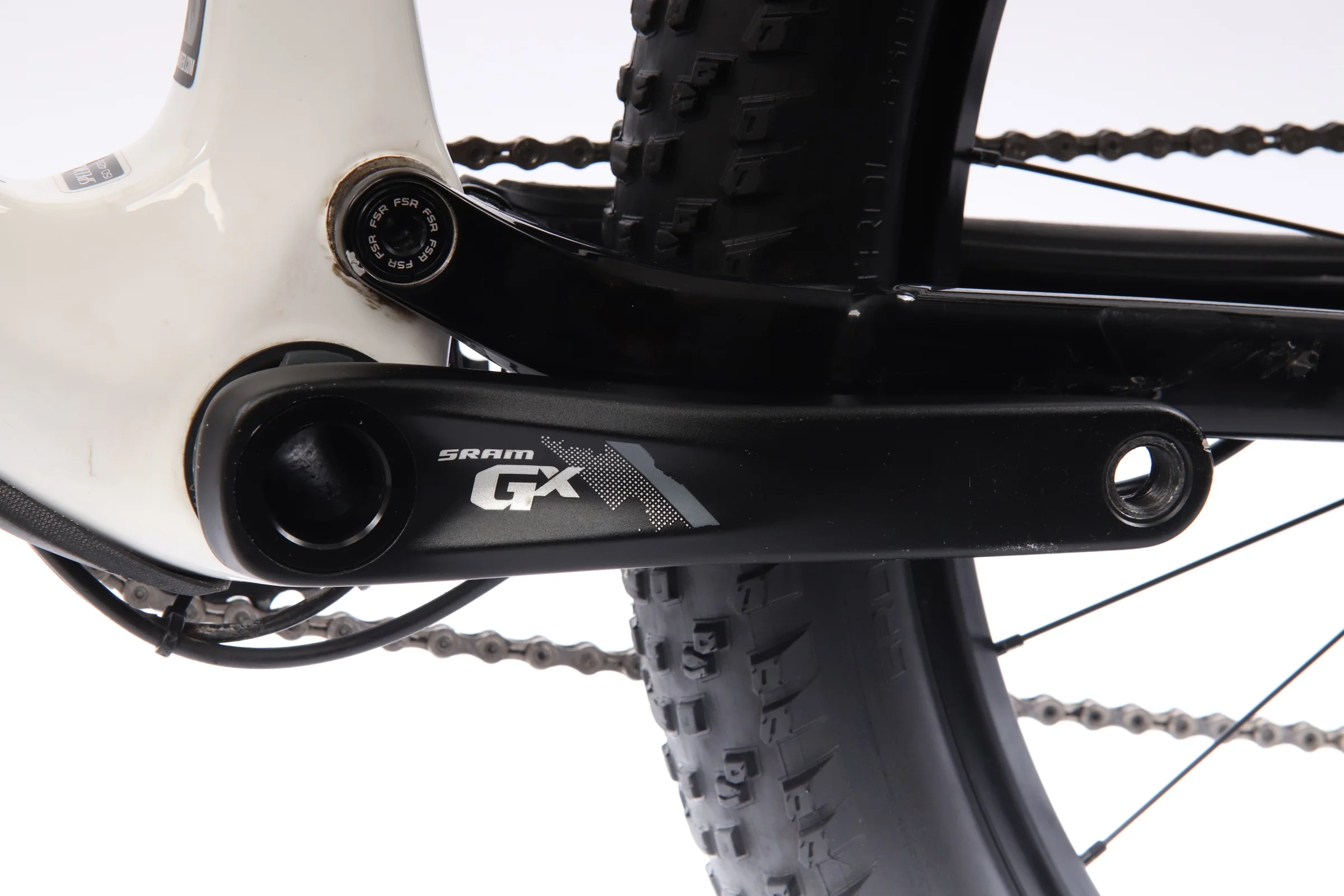 2016 Specialized Stumpjumper FSR Comp Carbon 6Fattie  Mountain Bike - Large - Image 5