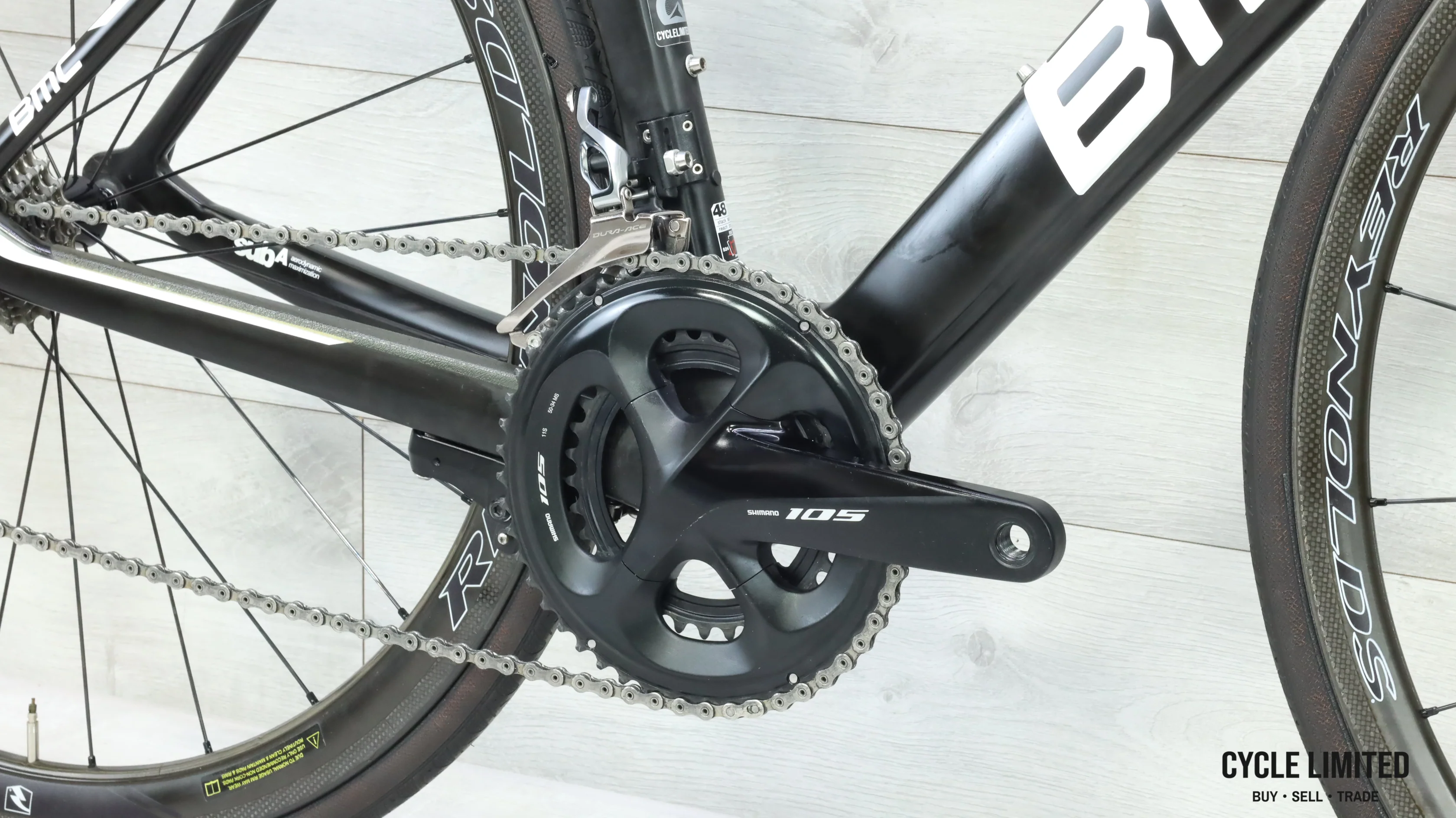 2017 BMC Timemachine TMR01 Road Bike - 48cm - Image 4