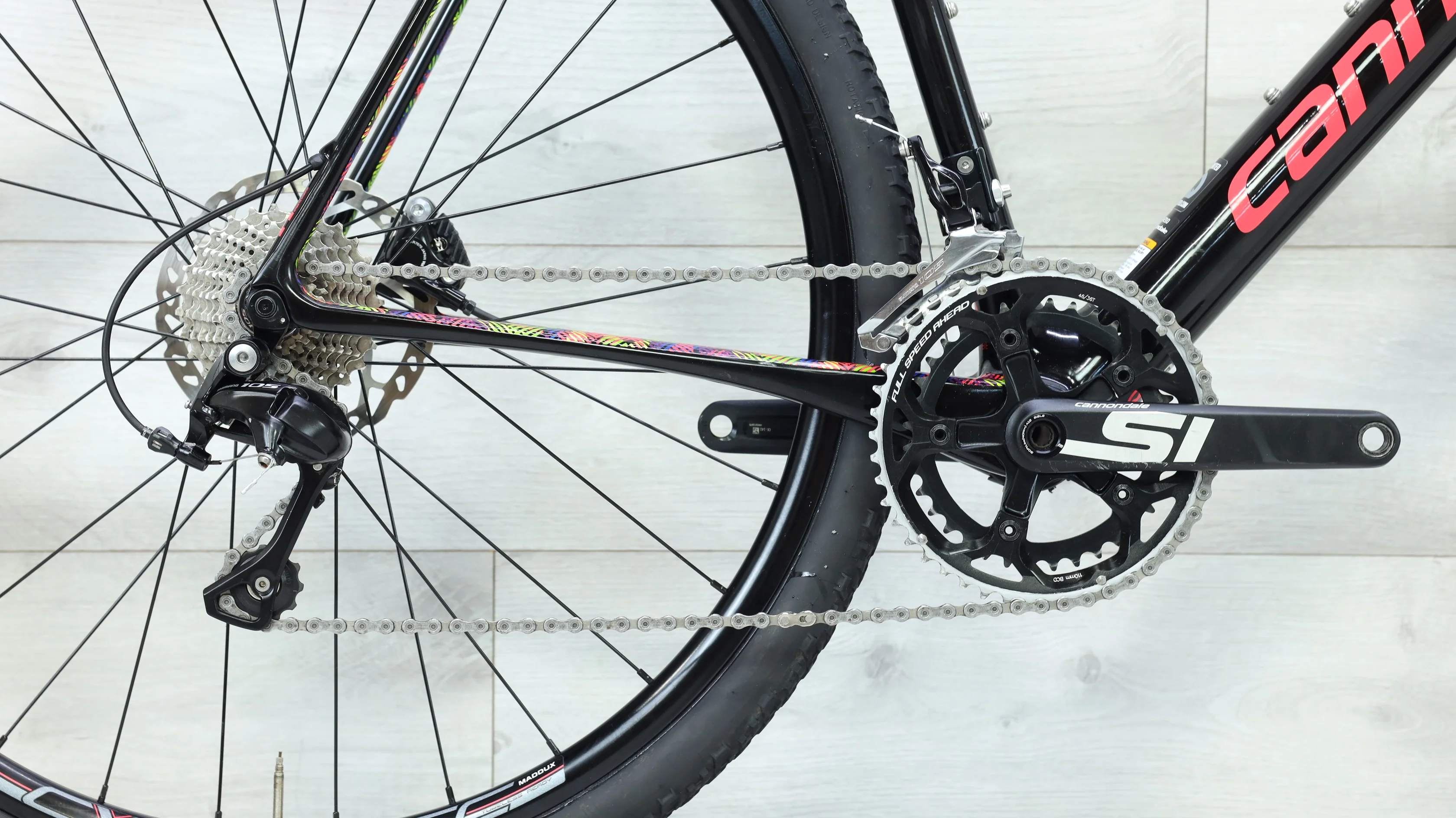 Cannondale SuperX 105 Cyclocross Bike - 2017, 61cm - Image 4