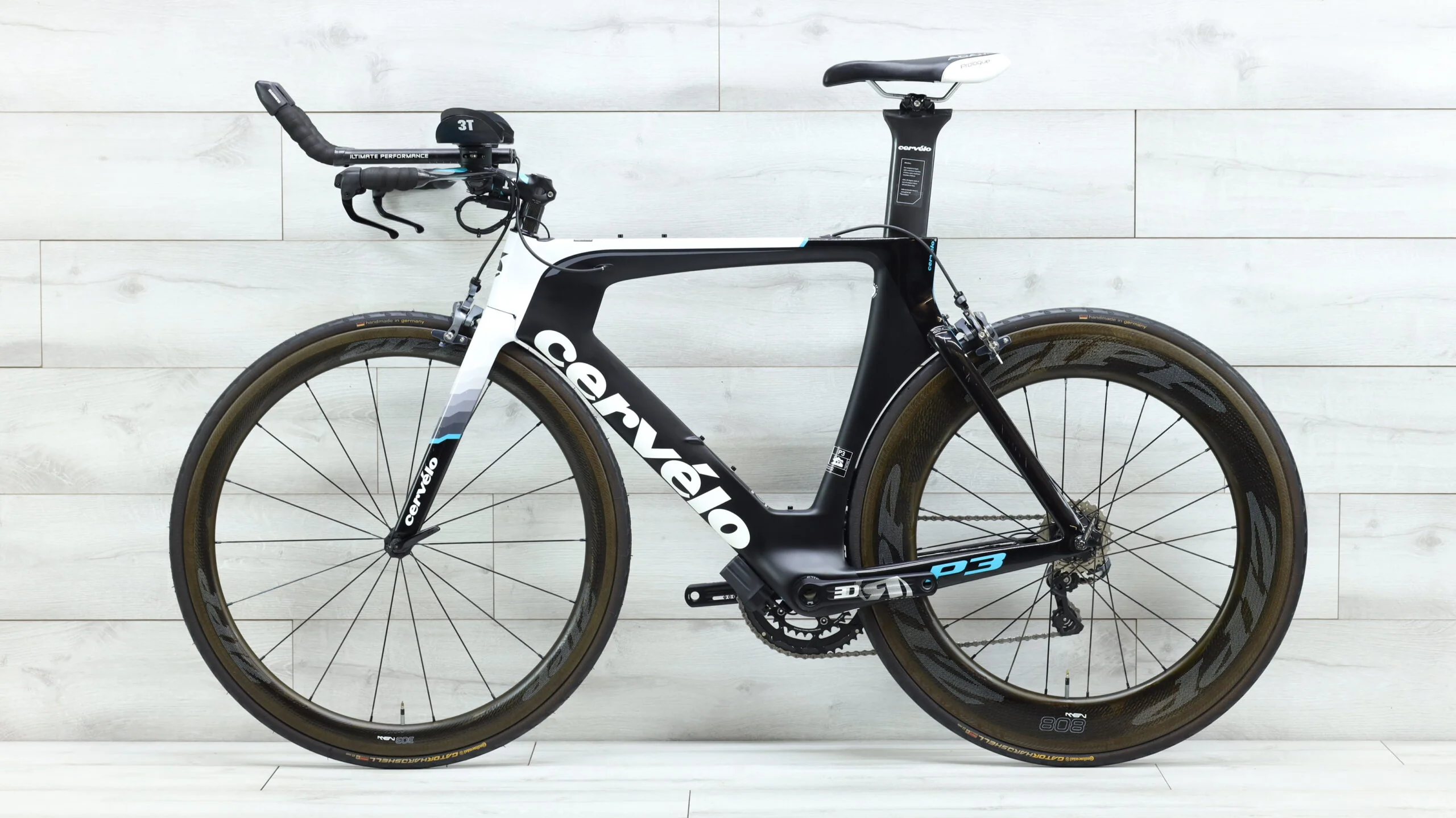 2017 Cervelo P3 Ultegra Di2  Triathlon Bike - 54cm - Image 2