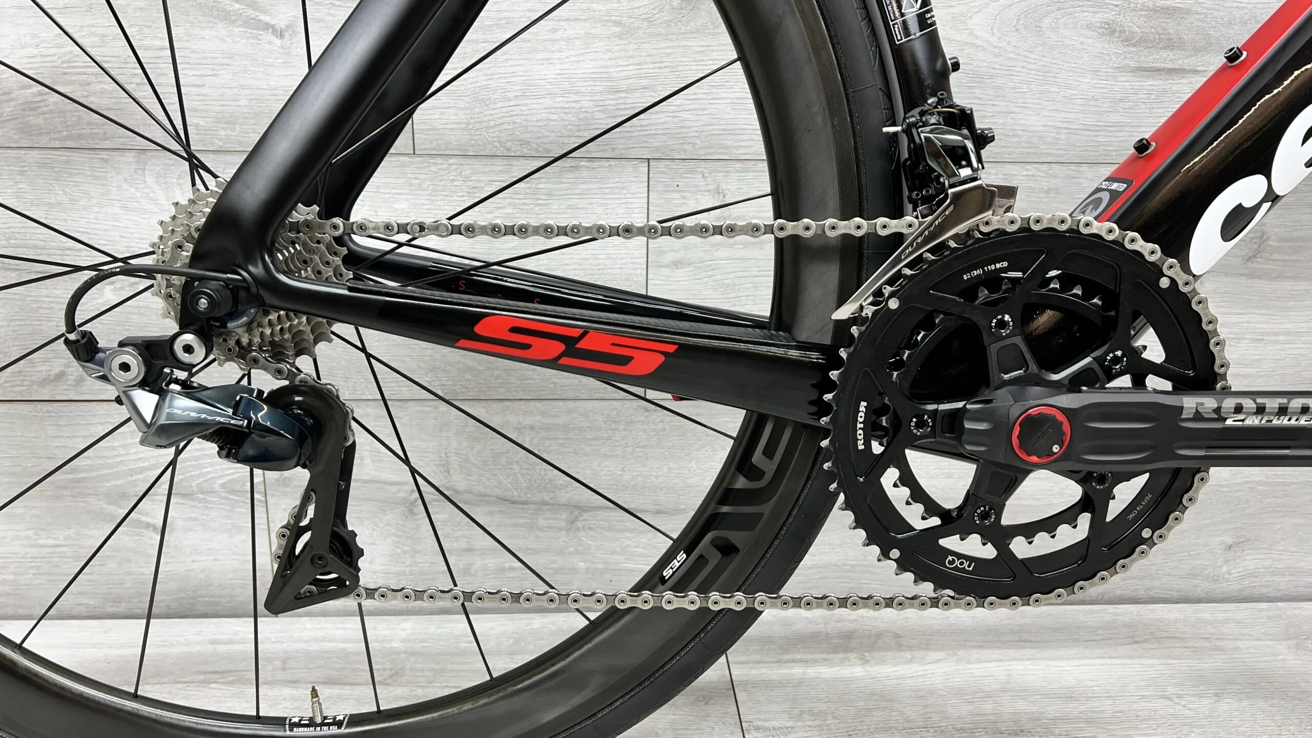 2017 Cervelo S5  Road Bike - 48cm - Image 6