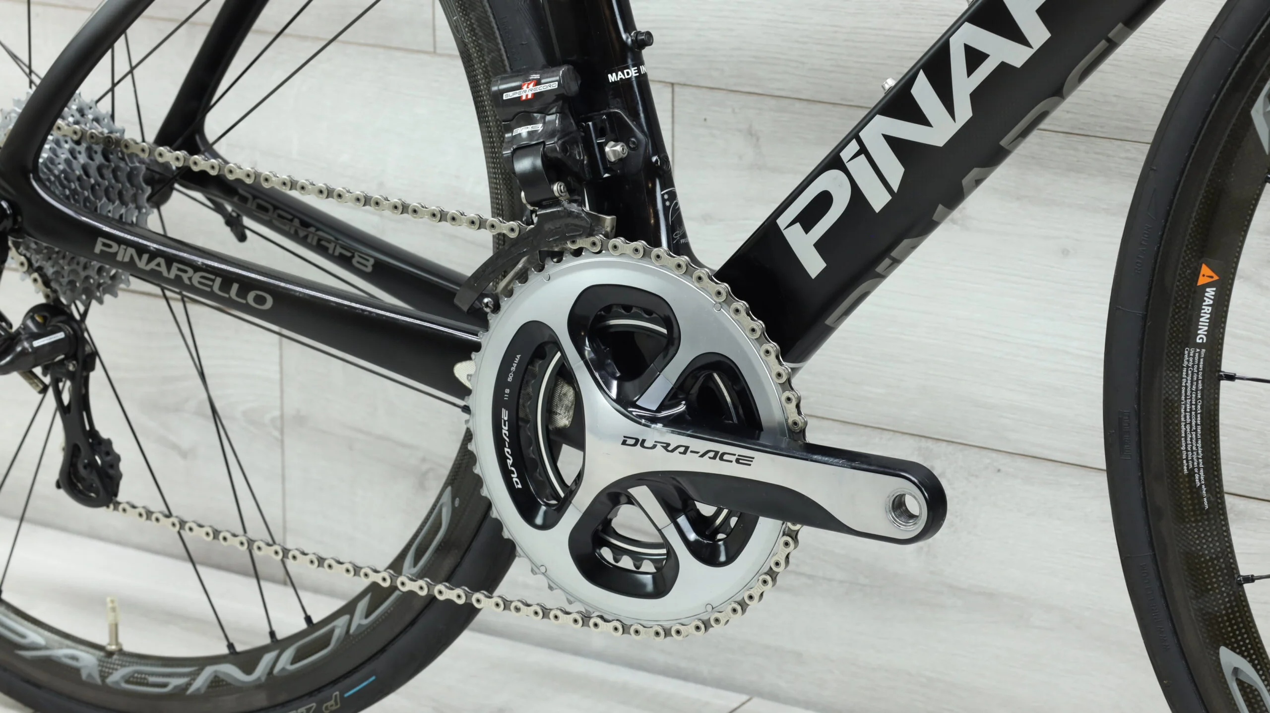 2017 Pinarello Dogma F8 Road Bike - 54cm - Image 5