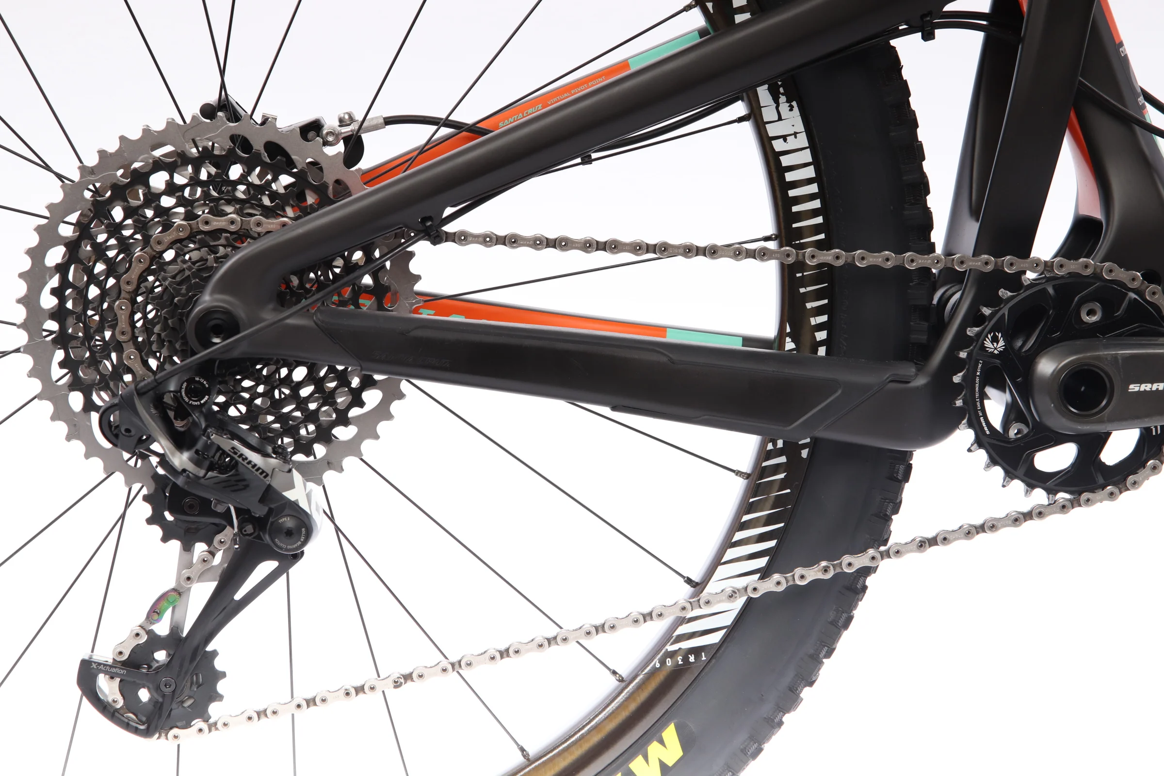 2017 Santa Cruz Hightower Carbon CC X01 29 Mountain Bike - X-Large - Image 10