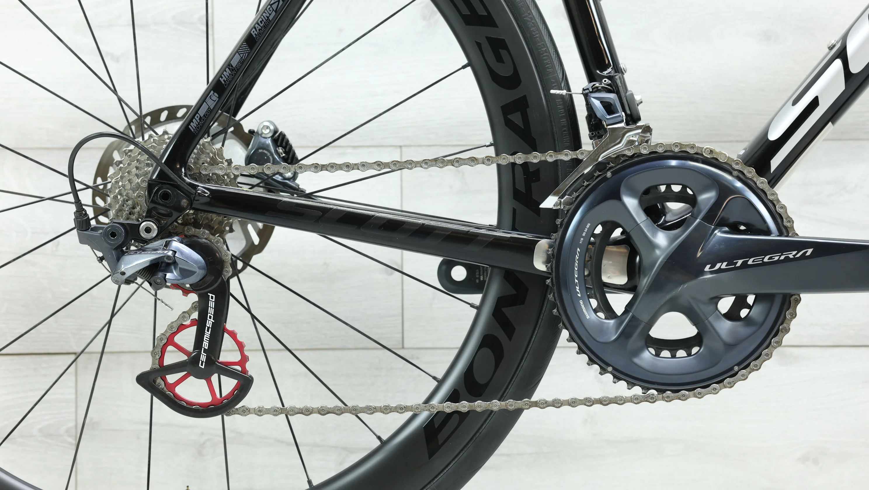 Scott Addict Premium Disc Road Bike - 2017, Large - Image 4