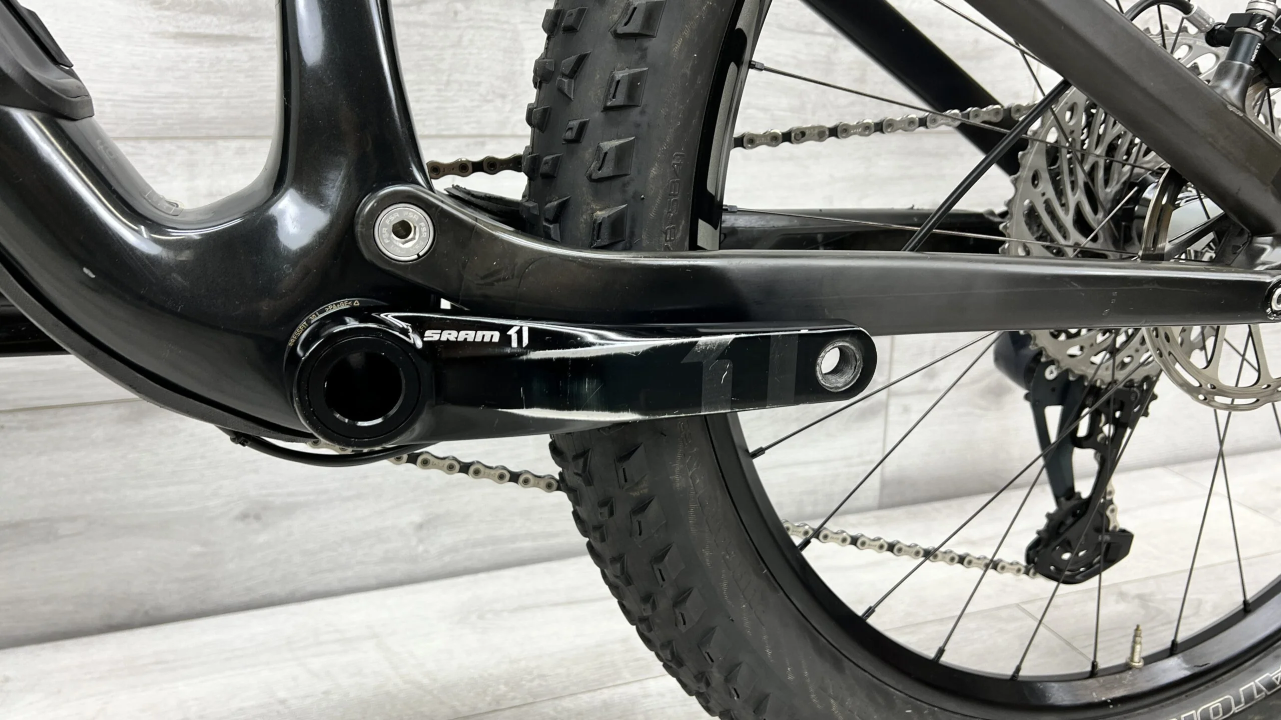 Specialized Stumpjumper FSR Pro Carbon 6Fattie  Mountain Bike - 2017, Large - Image 5