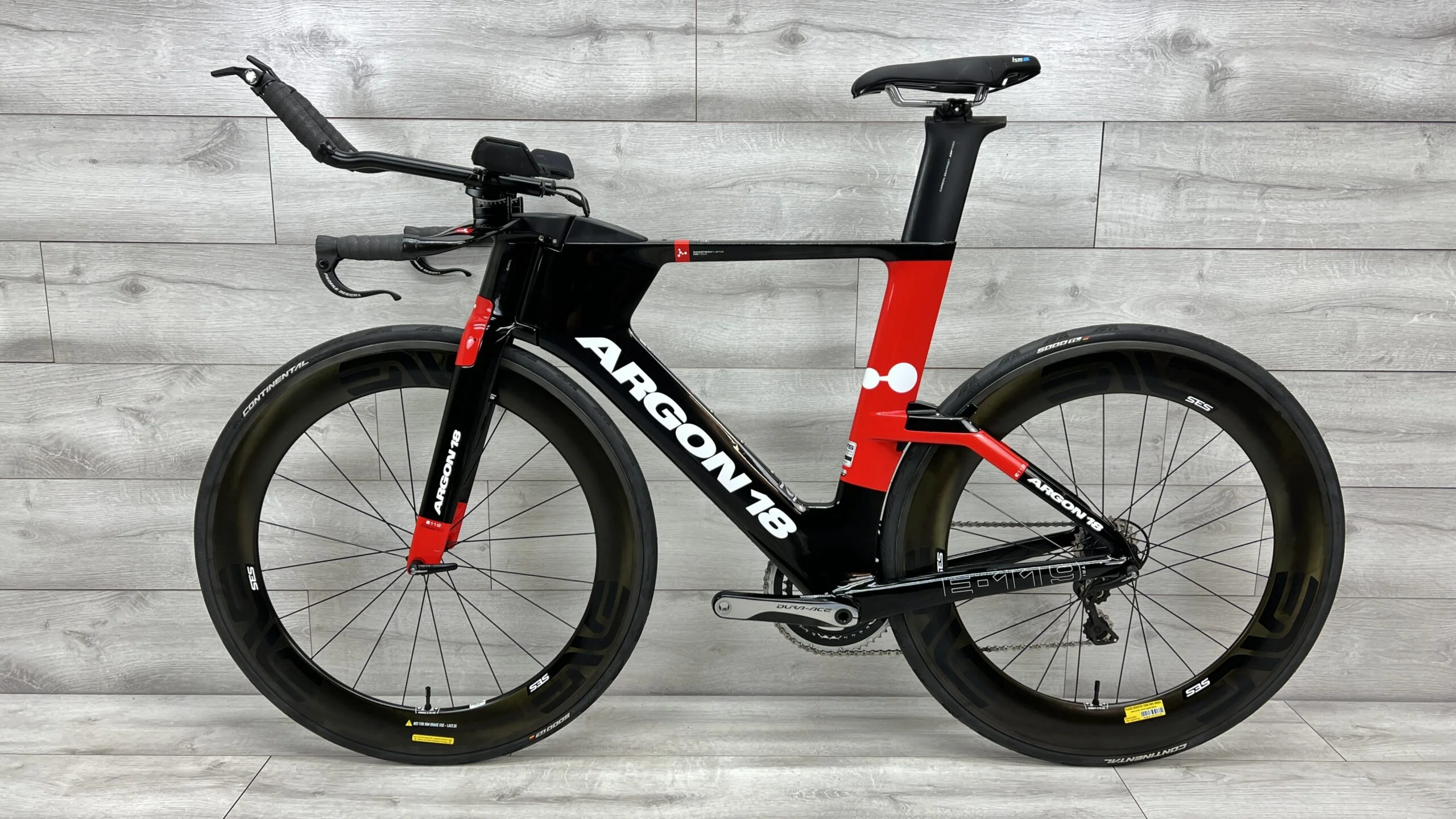 2018 Argon 18 E-119 Tri  Triathlon Bike - Large - Image 2