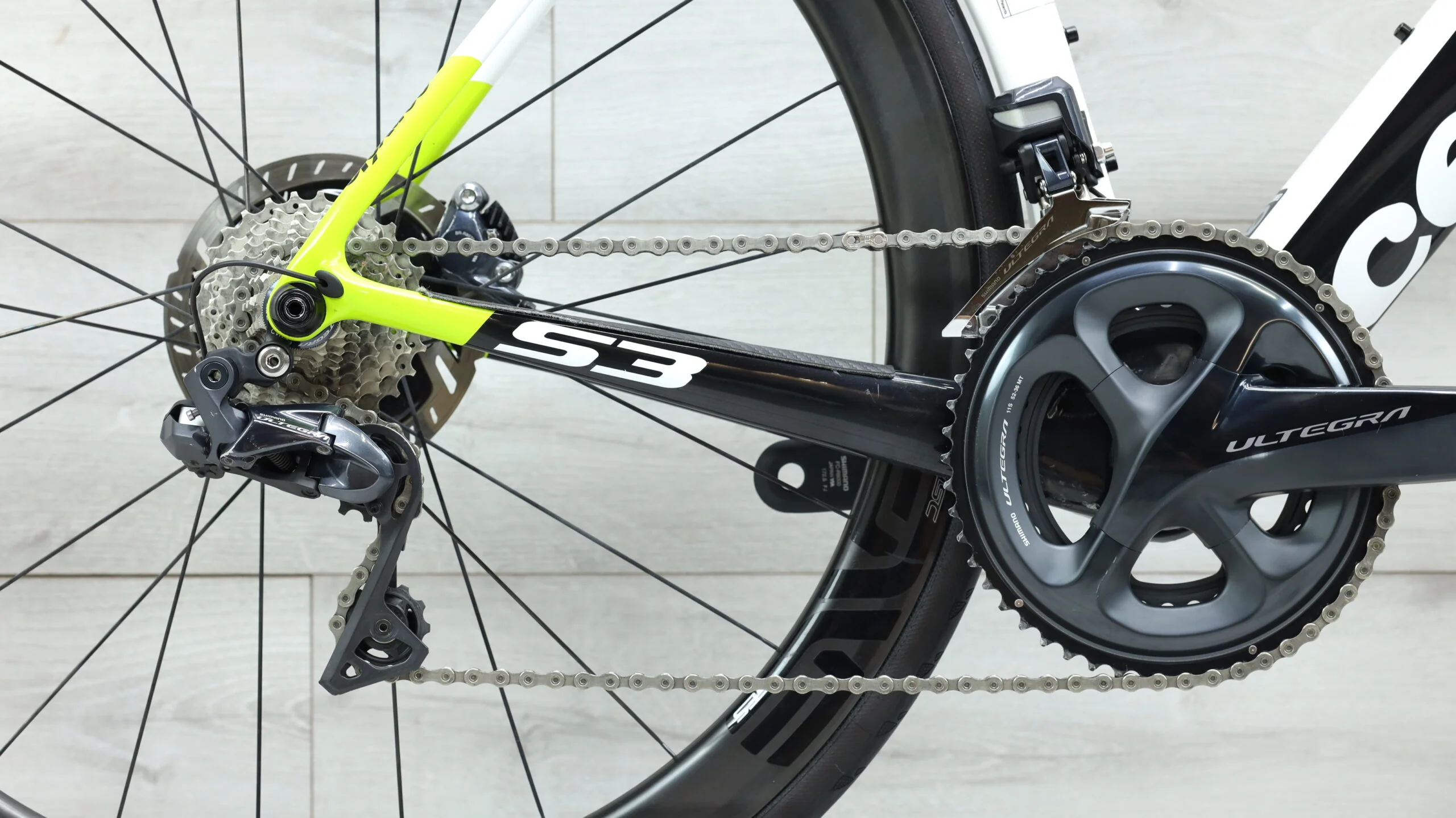 2018 Cervelo S3 Ultegra Di2 Disc Road Bike - 54cm - Image 4