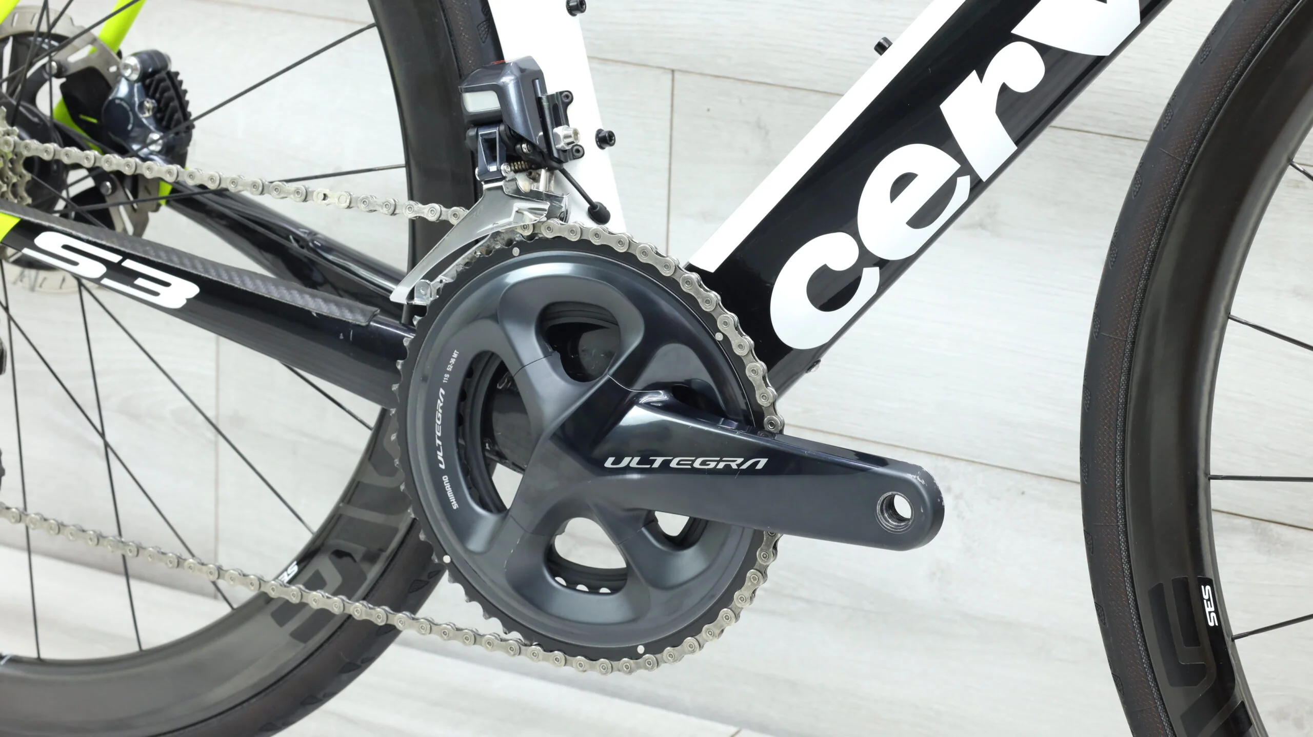 2018 Cervelo S3 Ultegra Di2 Disc Road Bike - 54cm - Image 5
