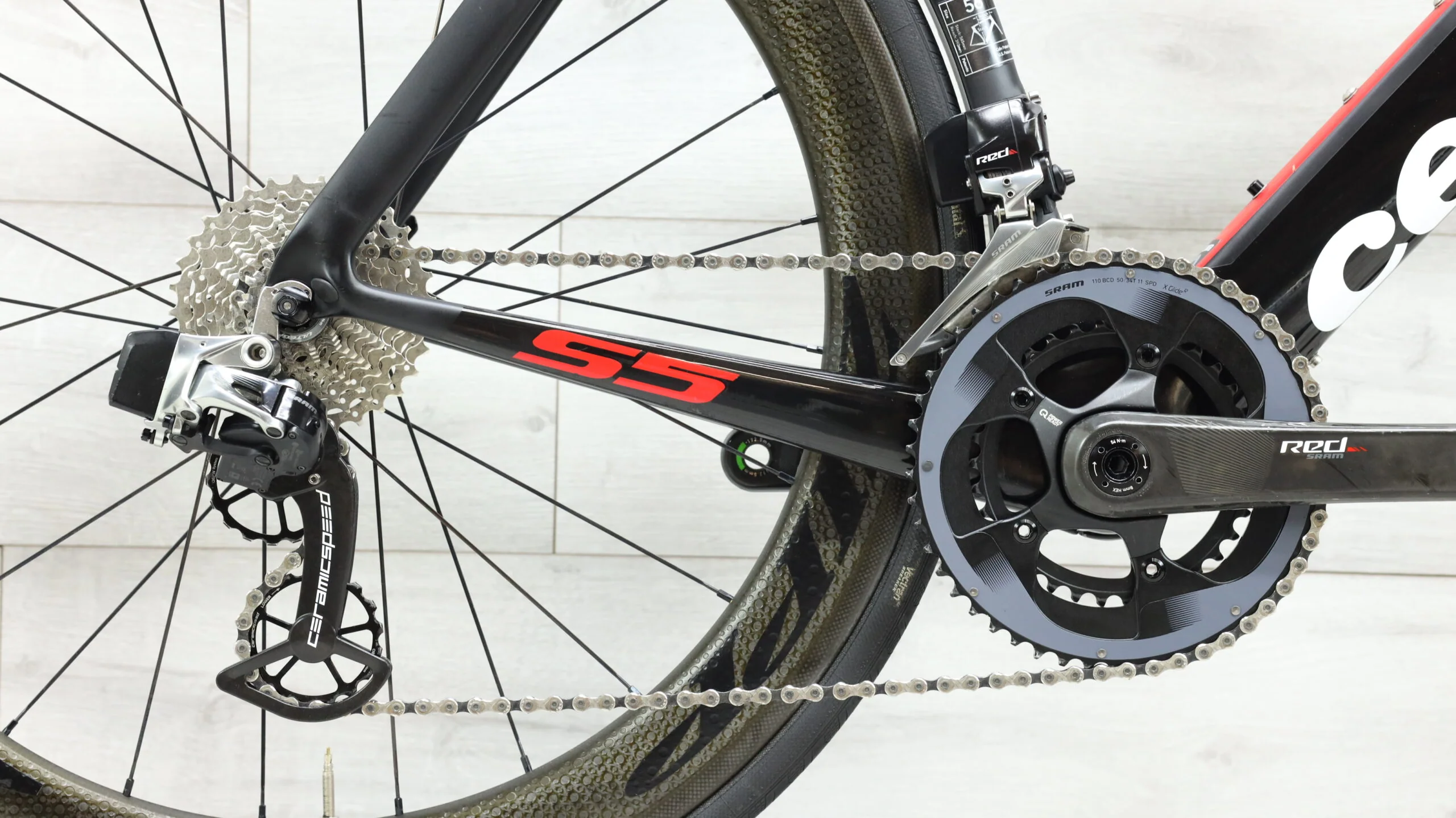 2018 Cervelo S5 eTap  Road Bike - 56cm - Image 4