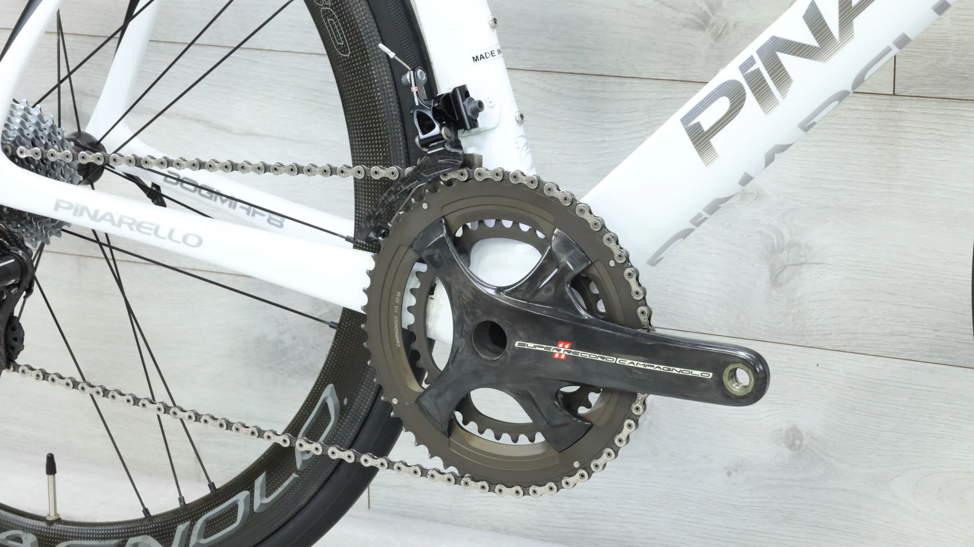 Pinarello Dogma F8 Campagnolo Super Record Road Bike - 2018, 62cm - Image 5