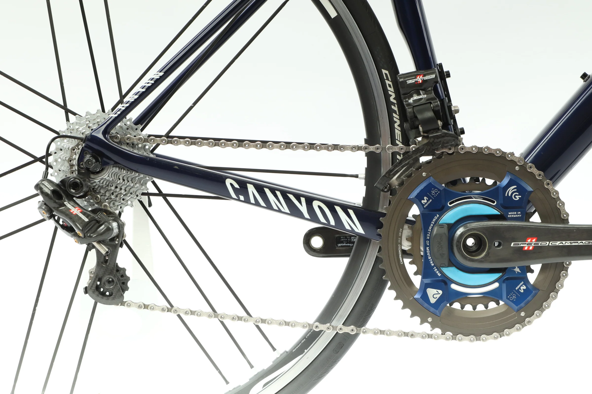 2019 Canyon Ultimate CF SLX Team Movistar  Road Bike - X-Small - Image 6