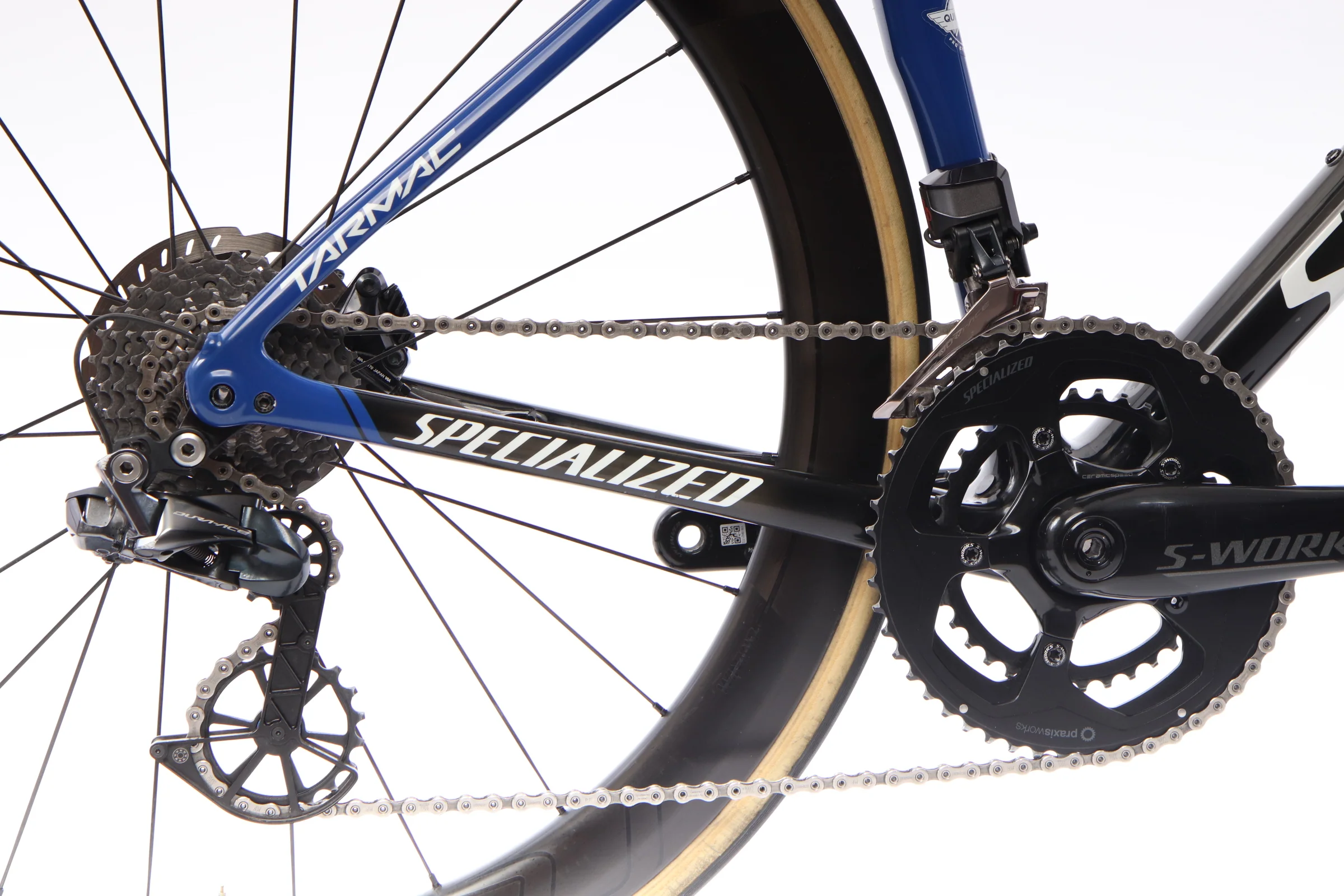 2019 Specialized S-Works Tarmac Deceuninck Quick-Step  Road Bike - 54cm - Image 6