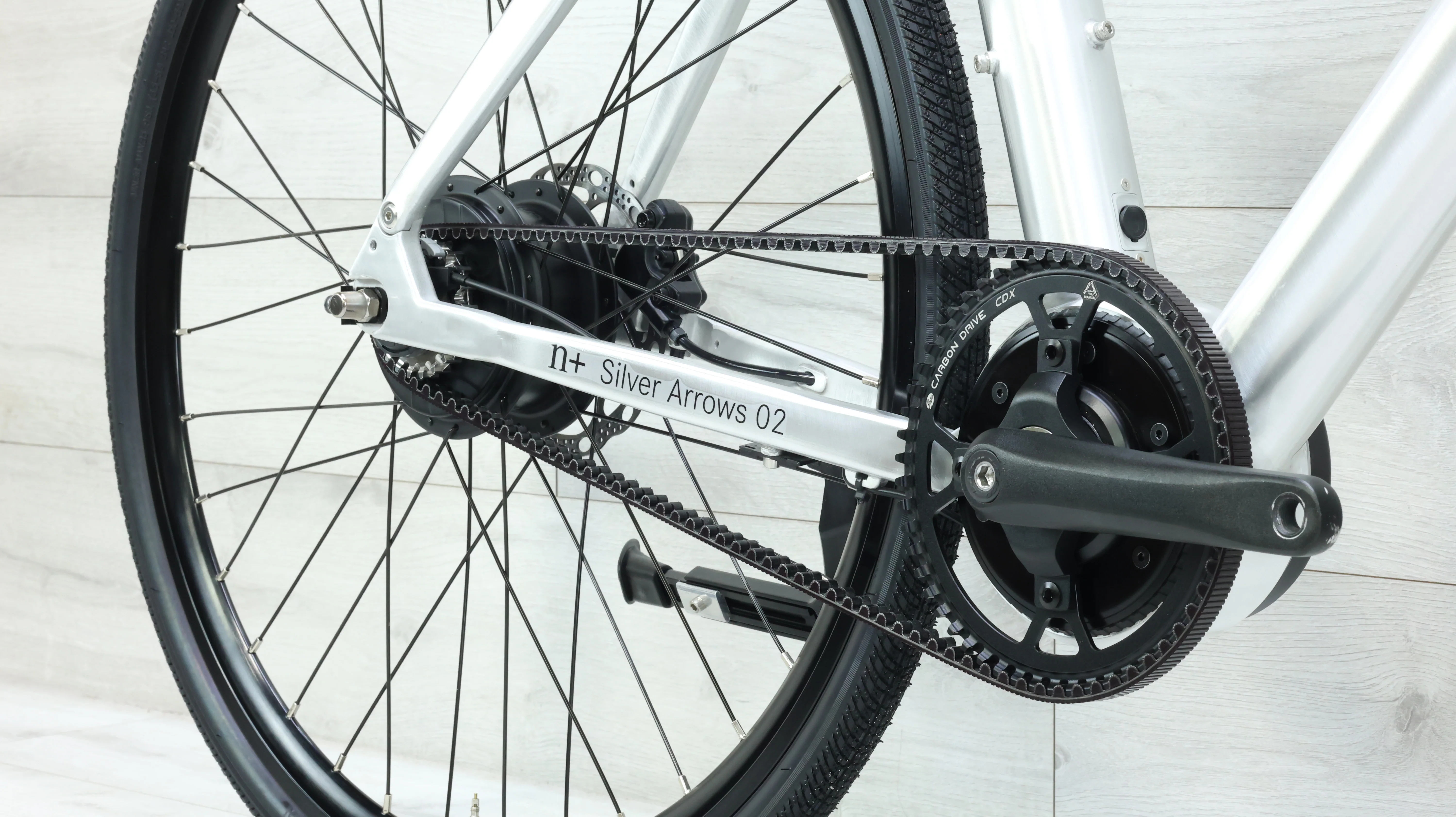 2020 N+ Mercedes-Benz EQ Formula E Team Silver Arrows E-Bike - Image 6