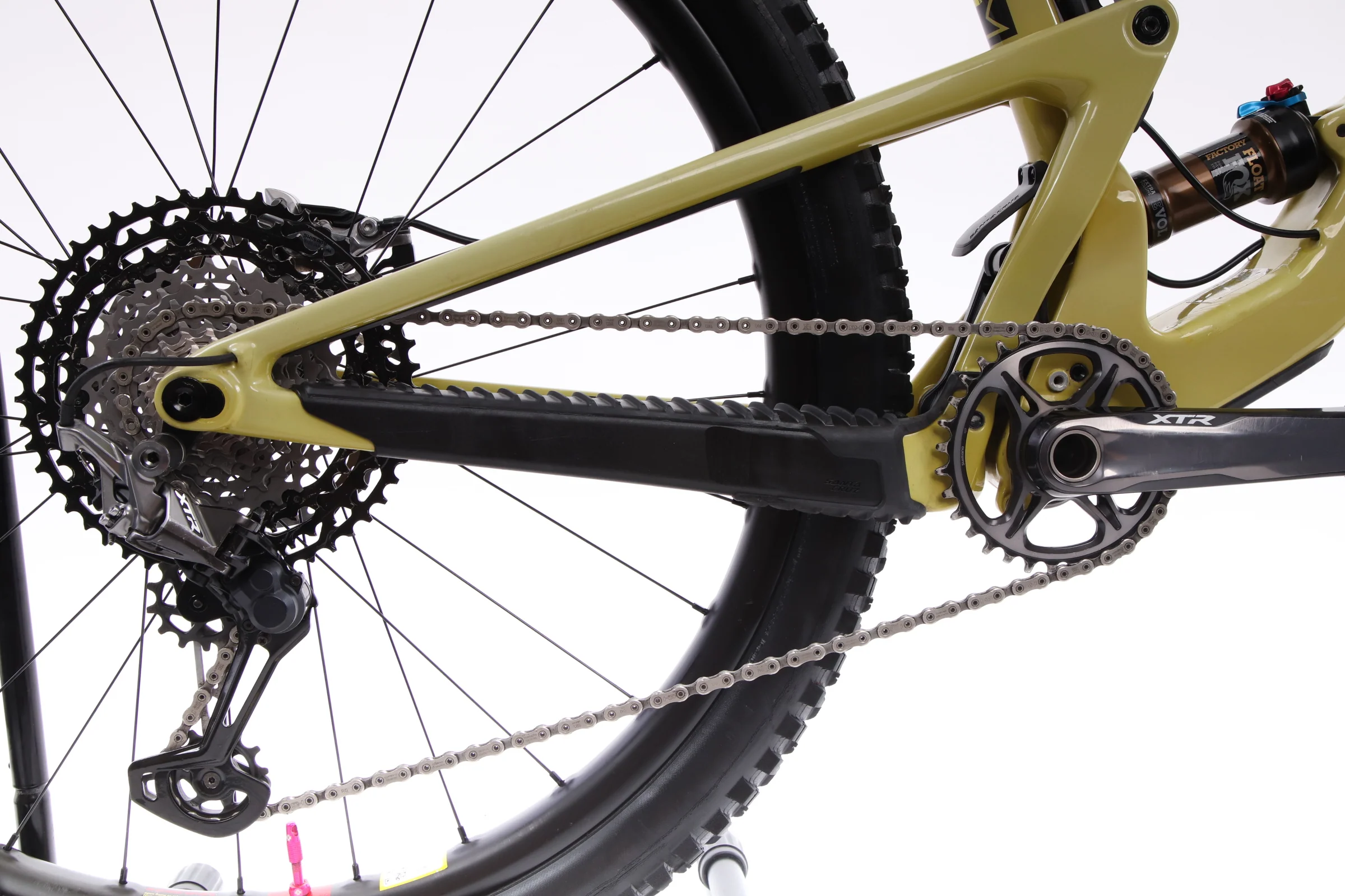 2020 Santa Cruz Tallboy Carbon CC XTR Reserve Mountain Bike - Medium - Image 10