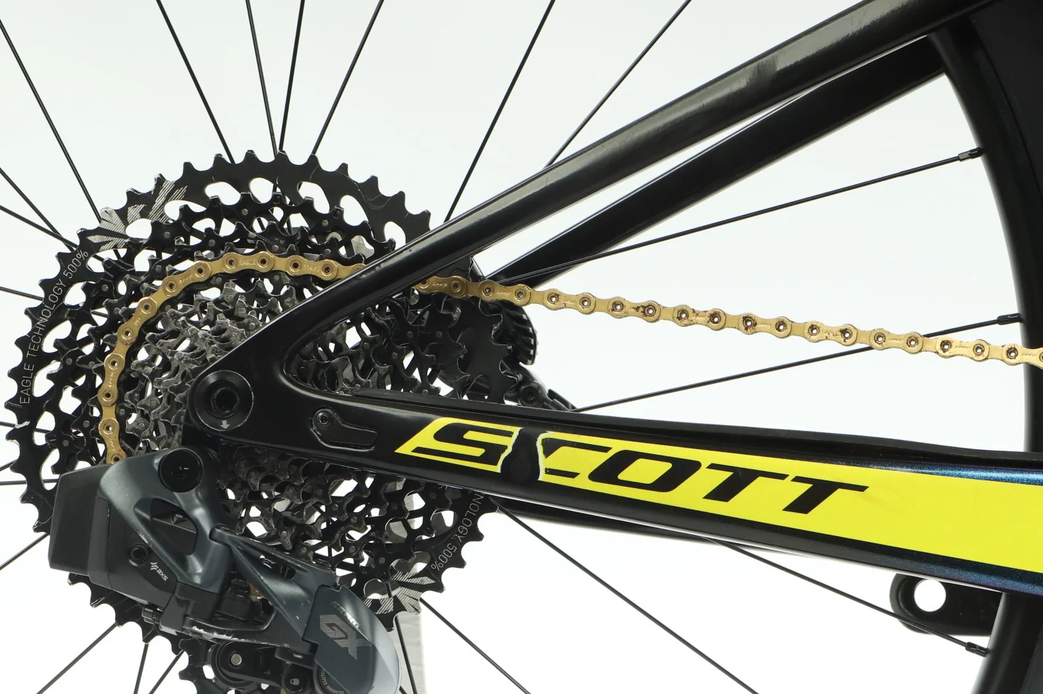 Scott Spark RC 900 Team Issue AXS  Mountain Bike - 2020, X-Large - Image 13