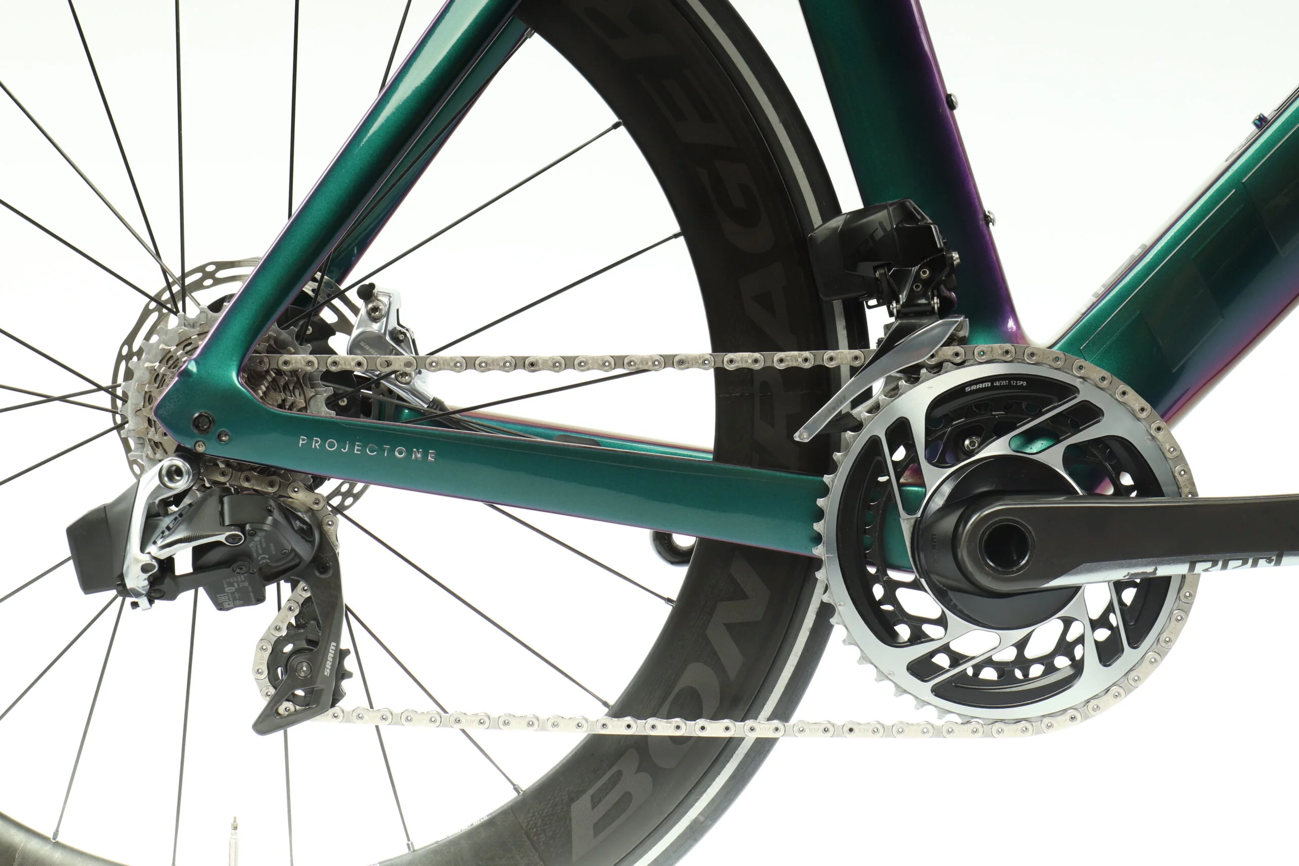 2020 Trek Madone SLR 9 Disc eTap Project One Road Bike - 60cm - Image 6