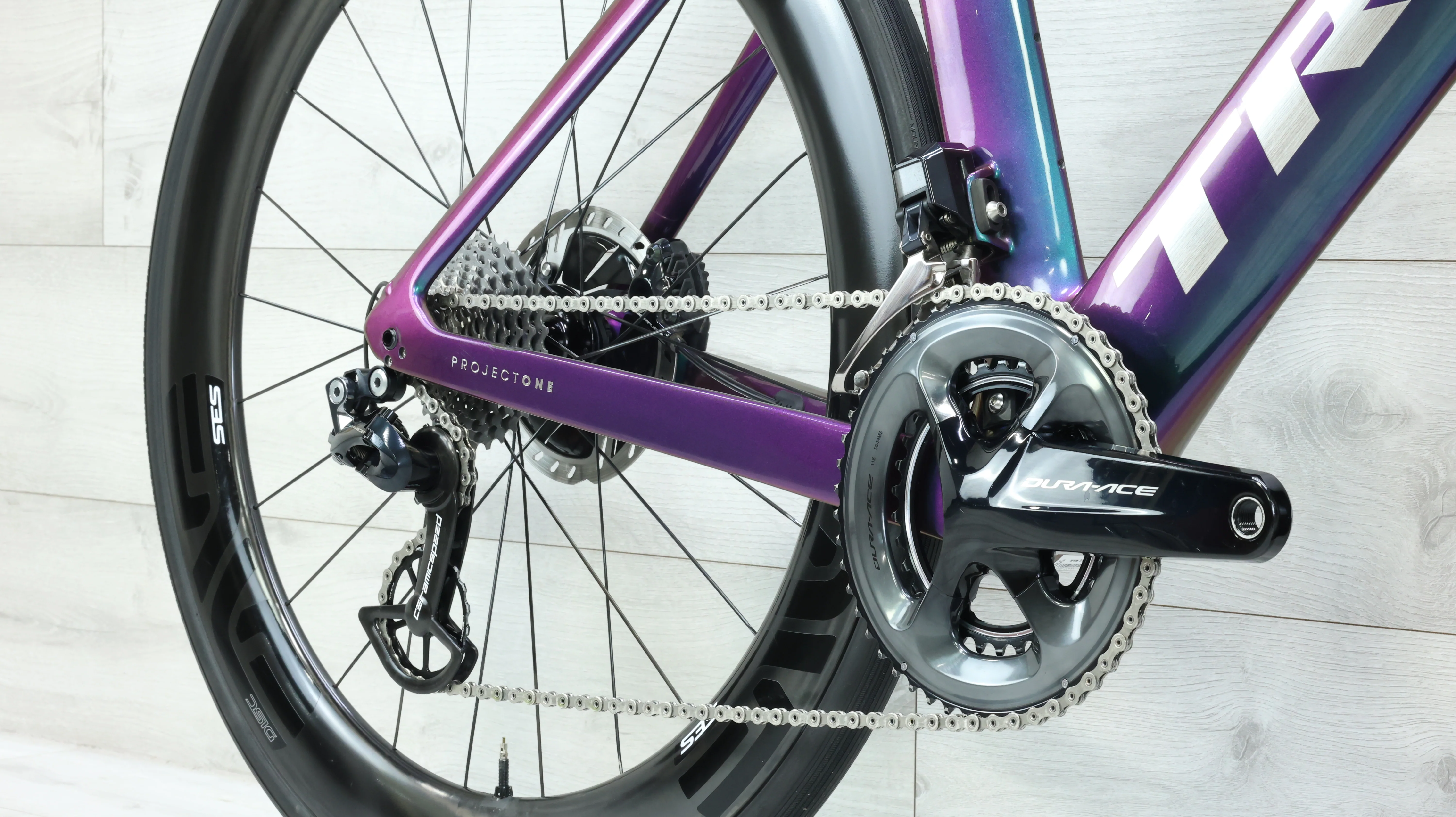 2020 Trek Madone SLR Project One Dura-Ace Di2 Road Bike - 54cm - Image 6