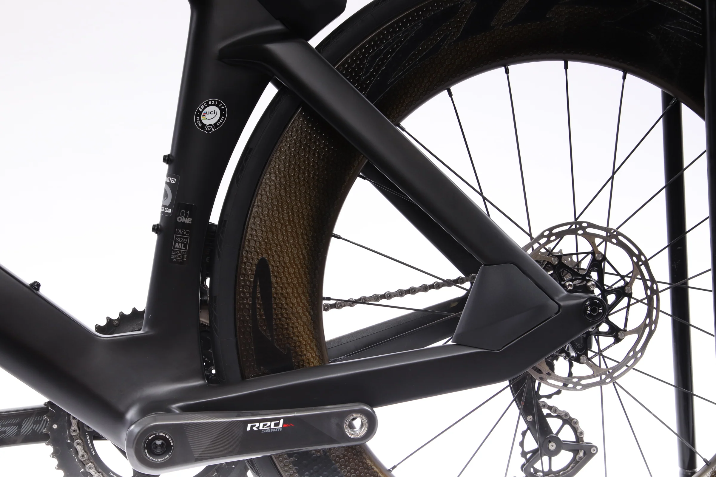 2021 BMC Timemachine 01 Disc ONE Triathlon Bike - M/L - Image 12